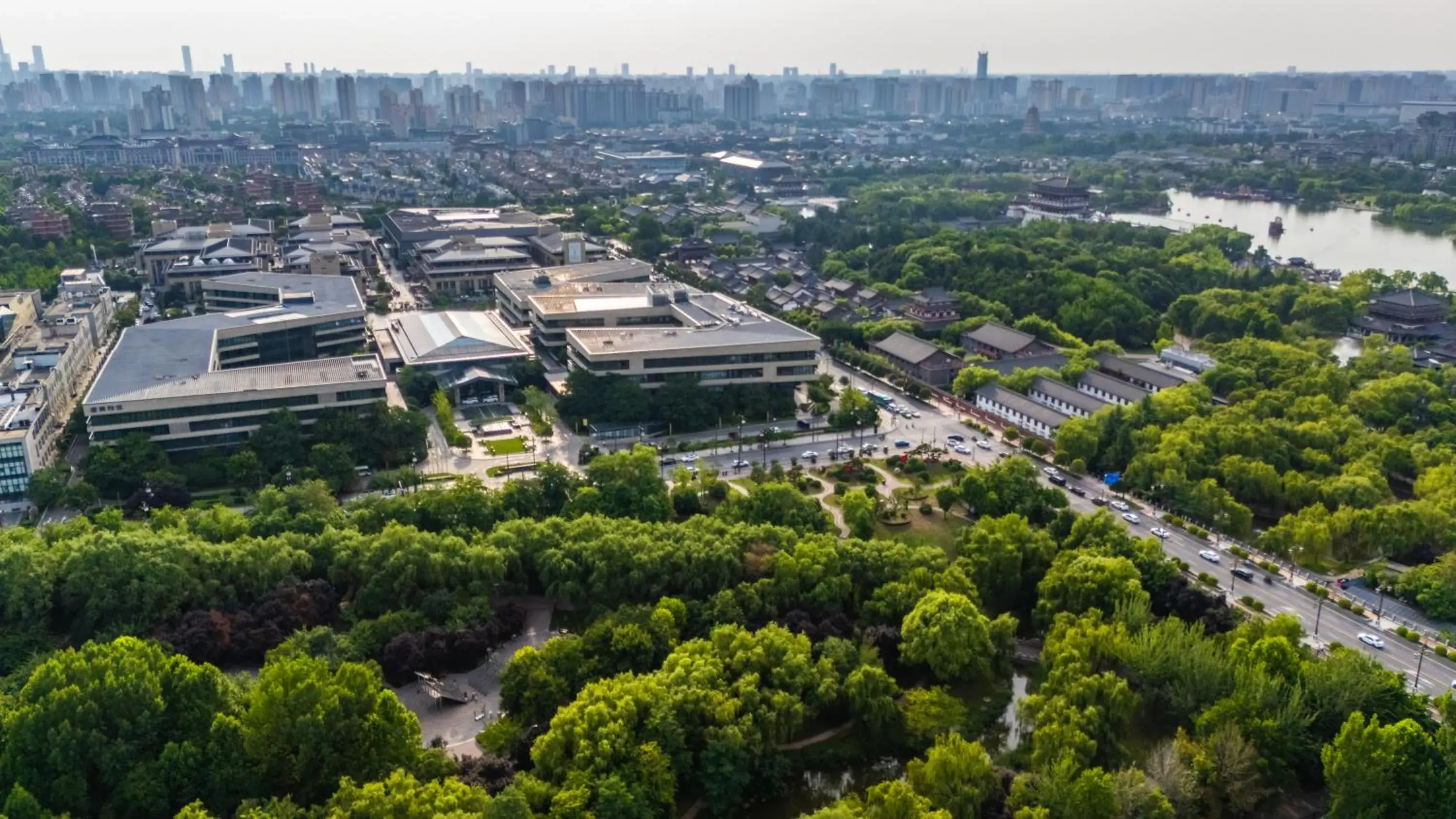 Bird's eye view in Gran Melia Xi'an Bird's eye view in Gran Melia Xi'an