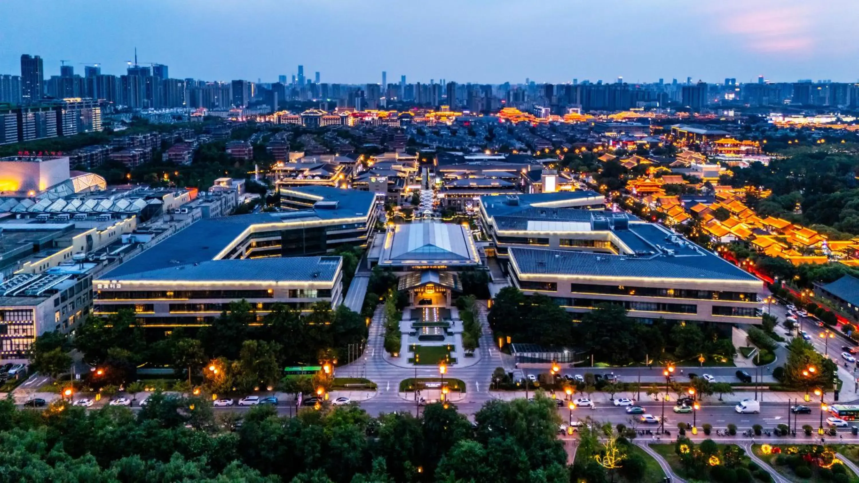Bird's eye view in Gran Melia Xi'an Bird's eye view in Gran Melia Xi'an