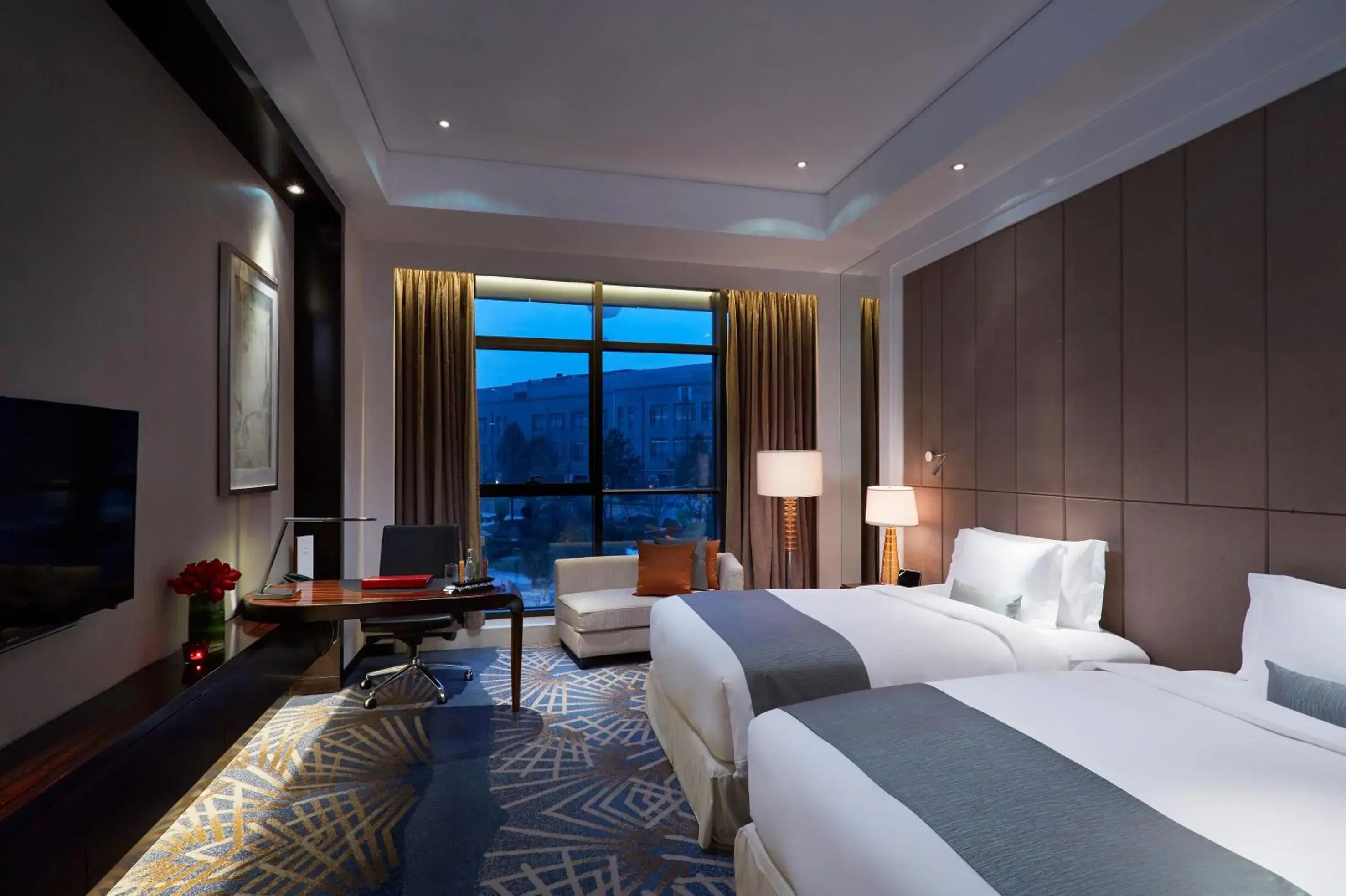 Property building, Bed in Gran Meliá Xian Property building, Bed in Gran Meliá Xian