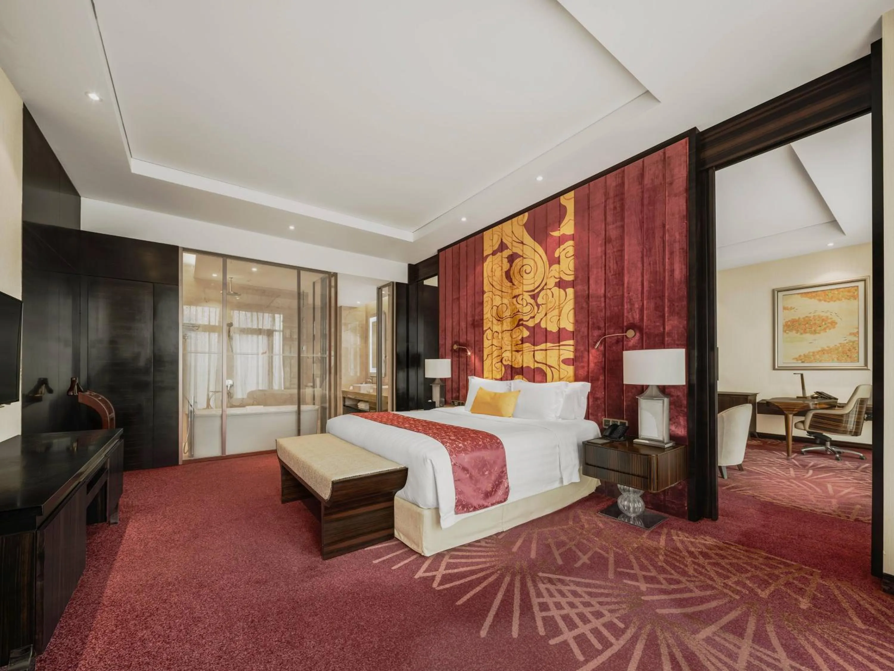 Property building, Bed in Gran Meliá Xian