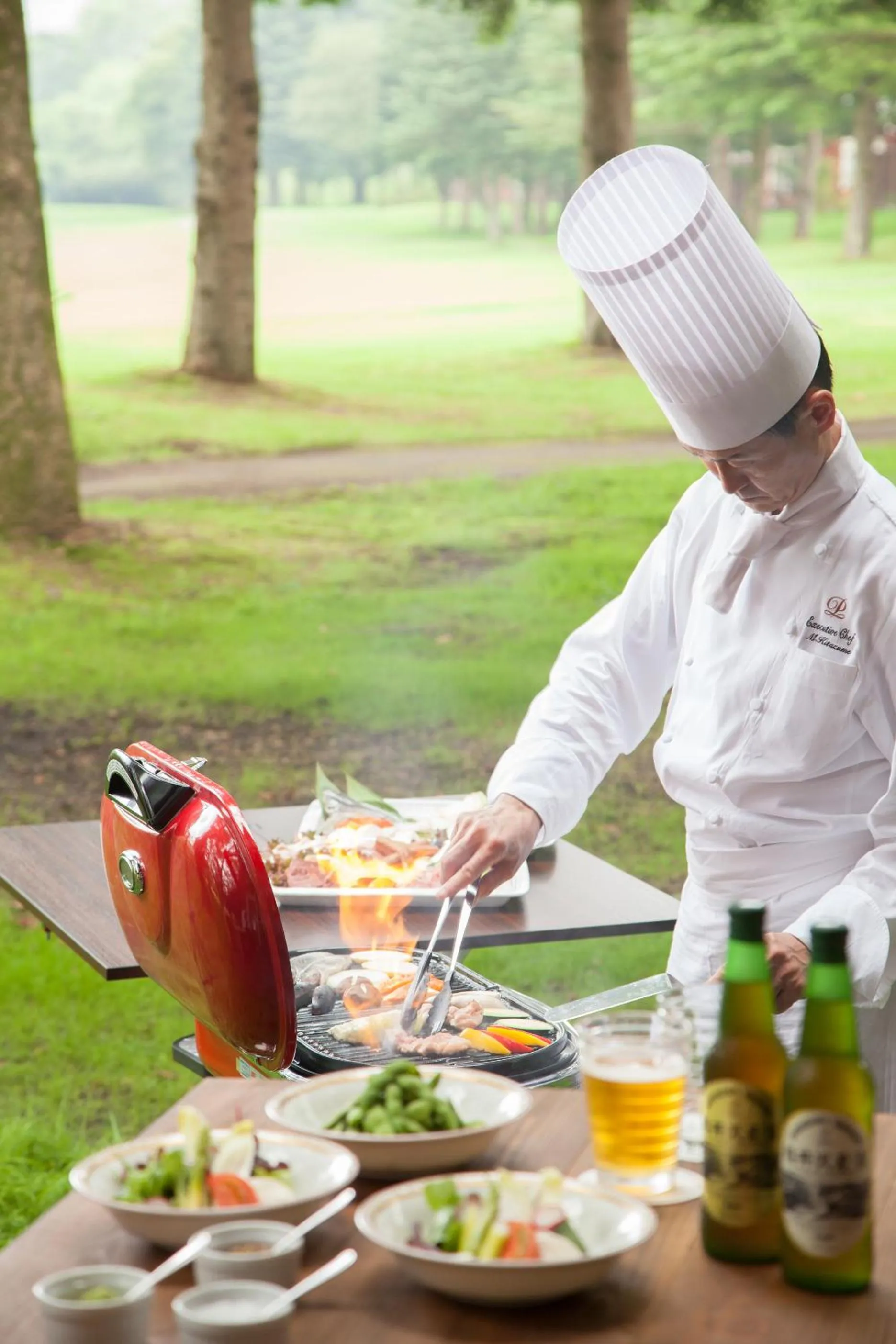 BBQ facilities in The Prince Villa Karuizawa