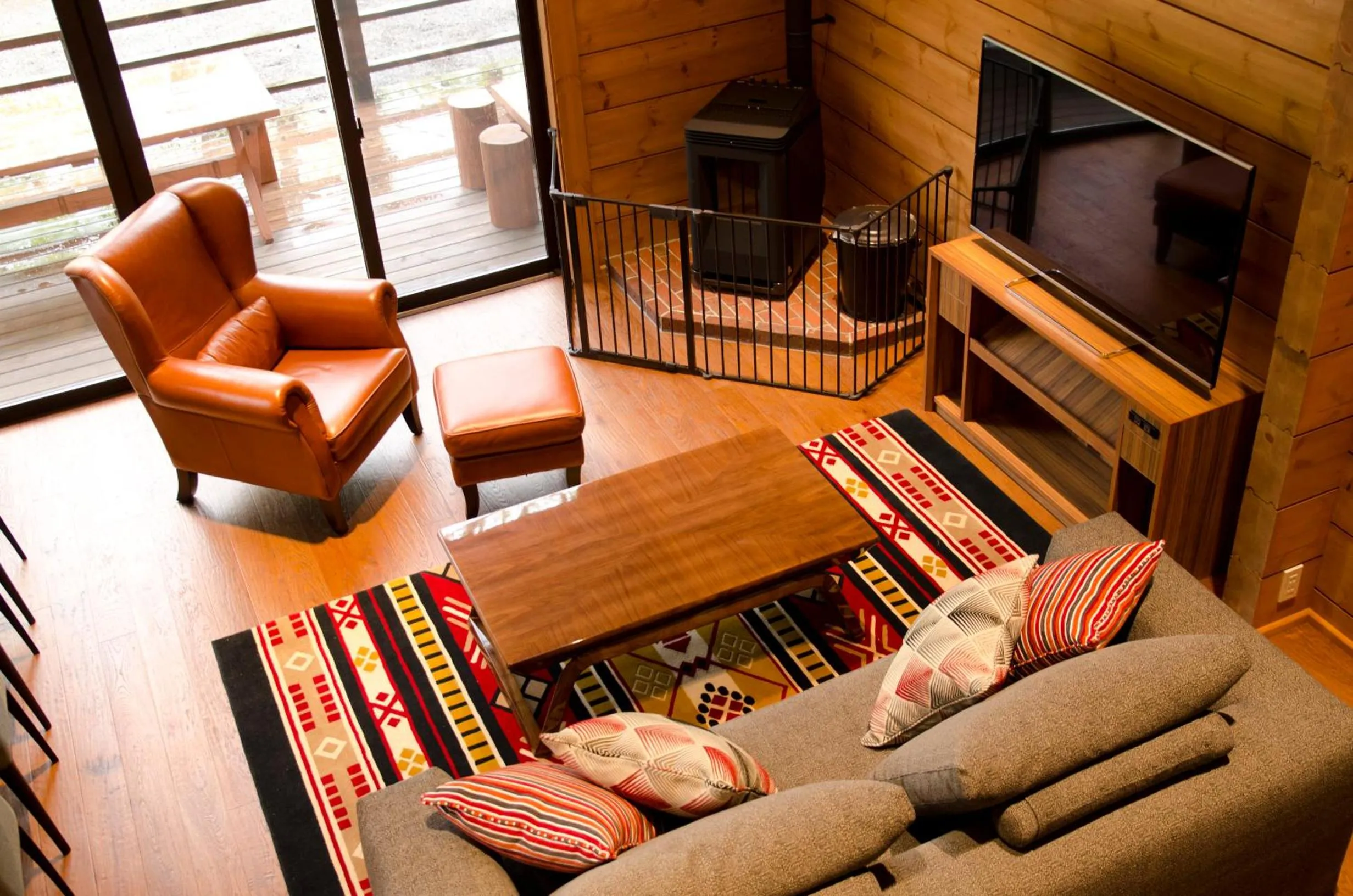 Living room in The Prince Villa Karuizawa