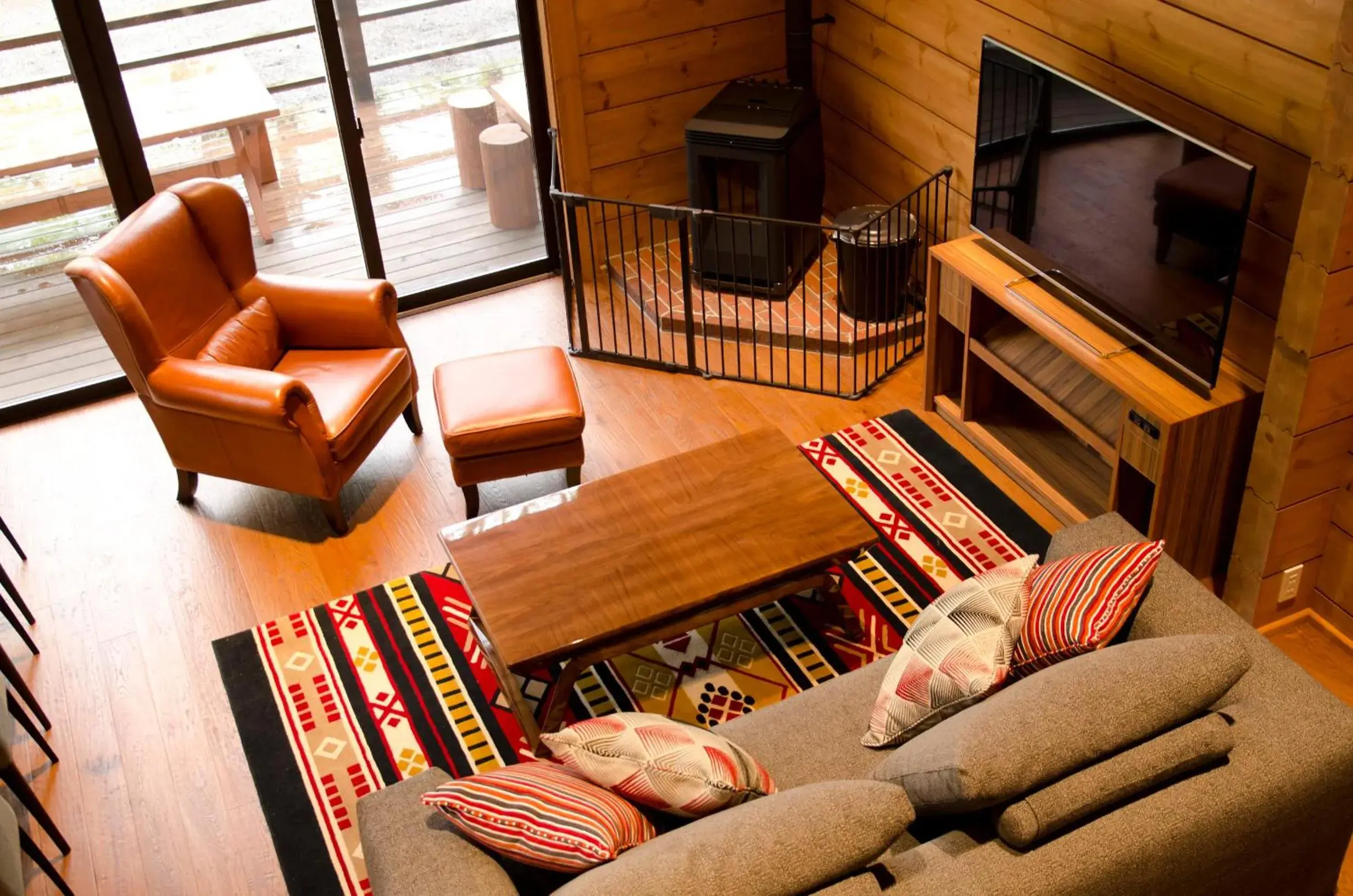 Living room in The Prince Villa Karuizawa Living room in The Prince Villa Karuizawa