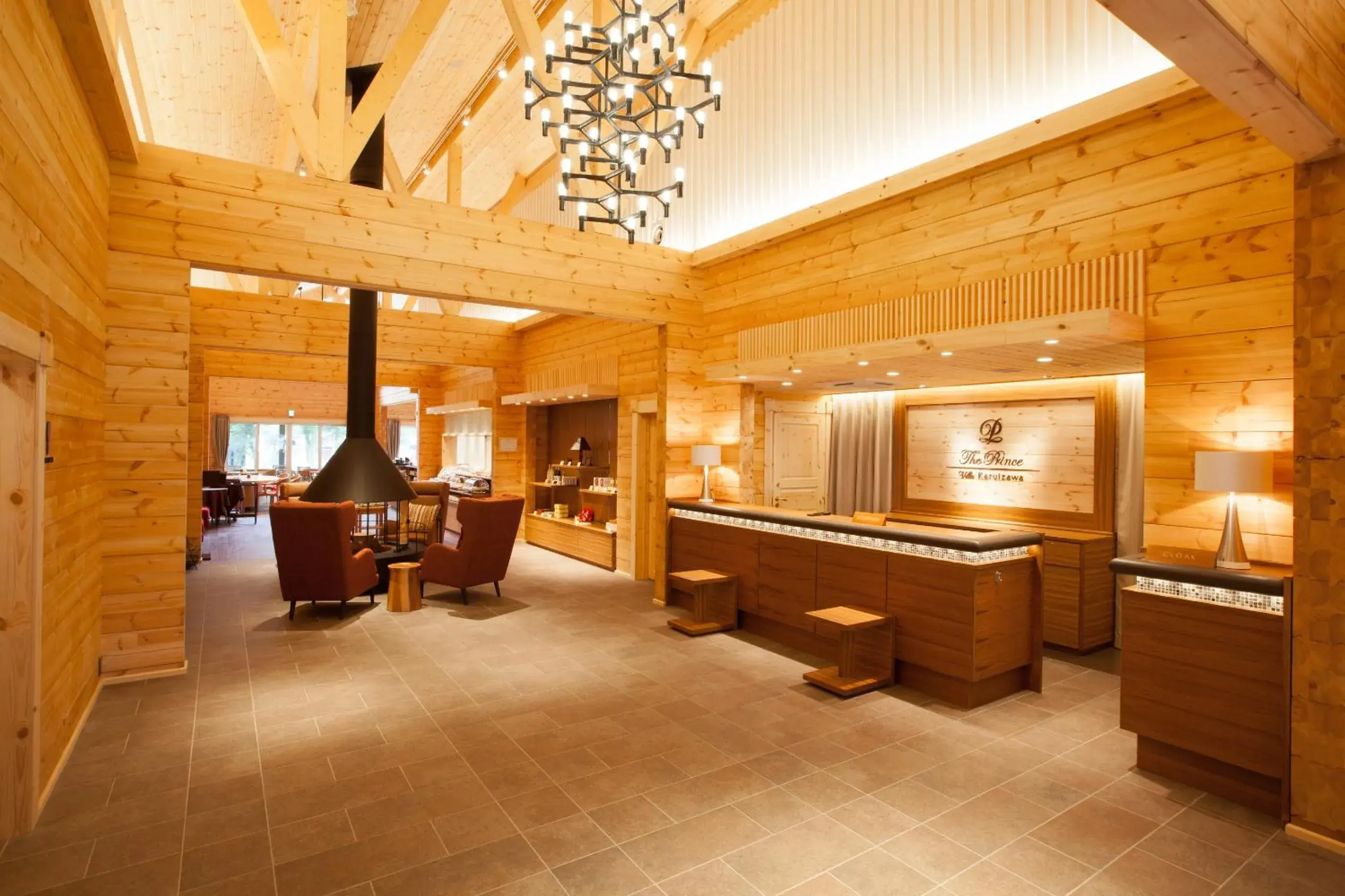Lobby or reception in The Prince Villa Karuizawa Lobby or reception in The Prince Villa Karuizawa