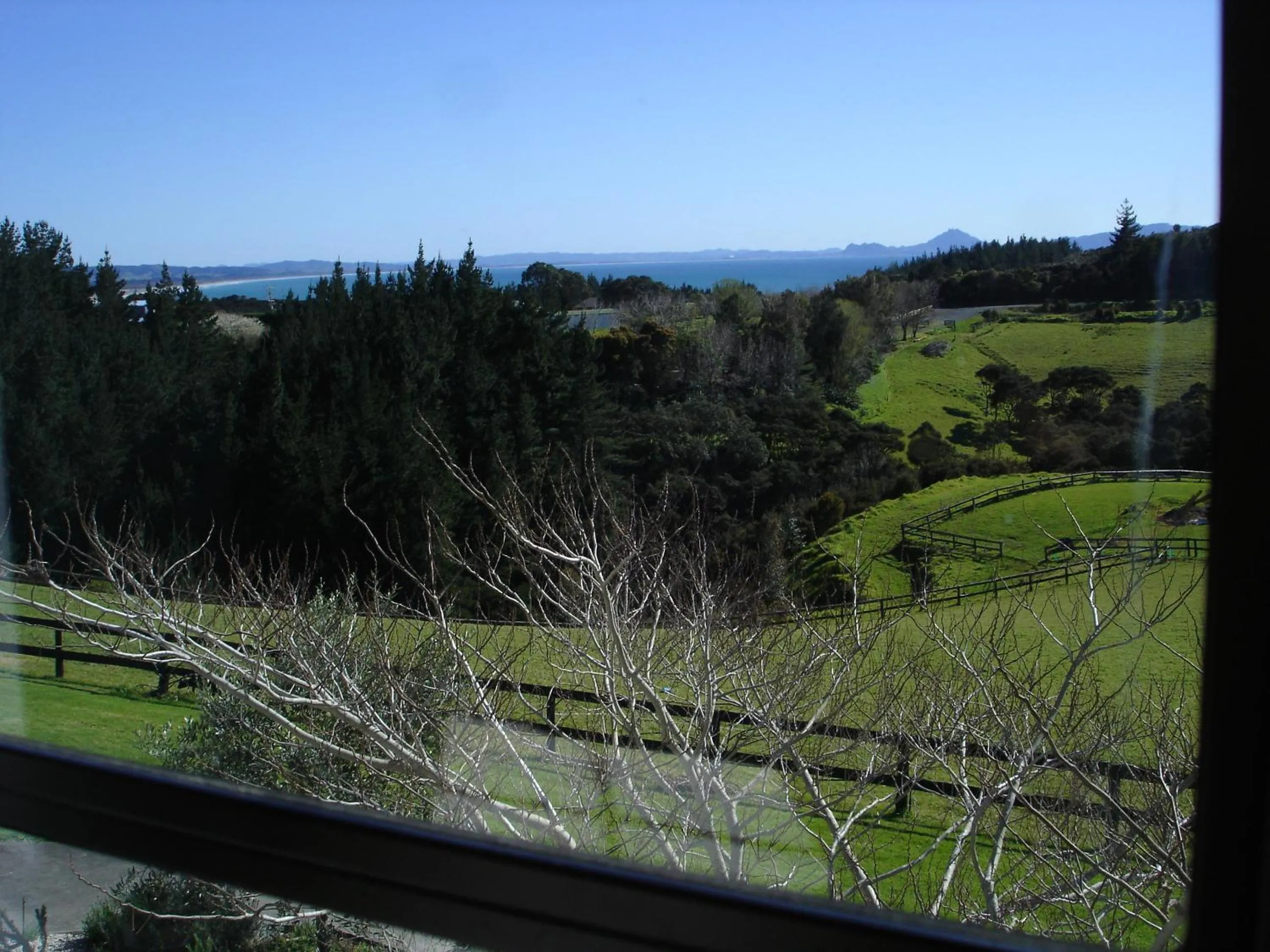 Sea view in Country Homestead at Black Sheep Farm