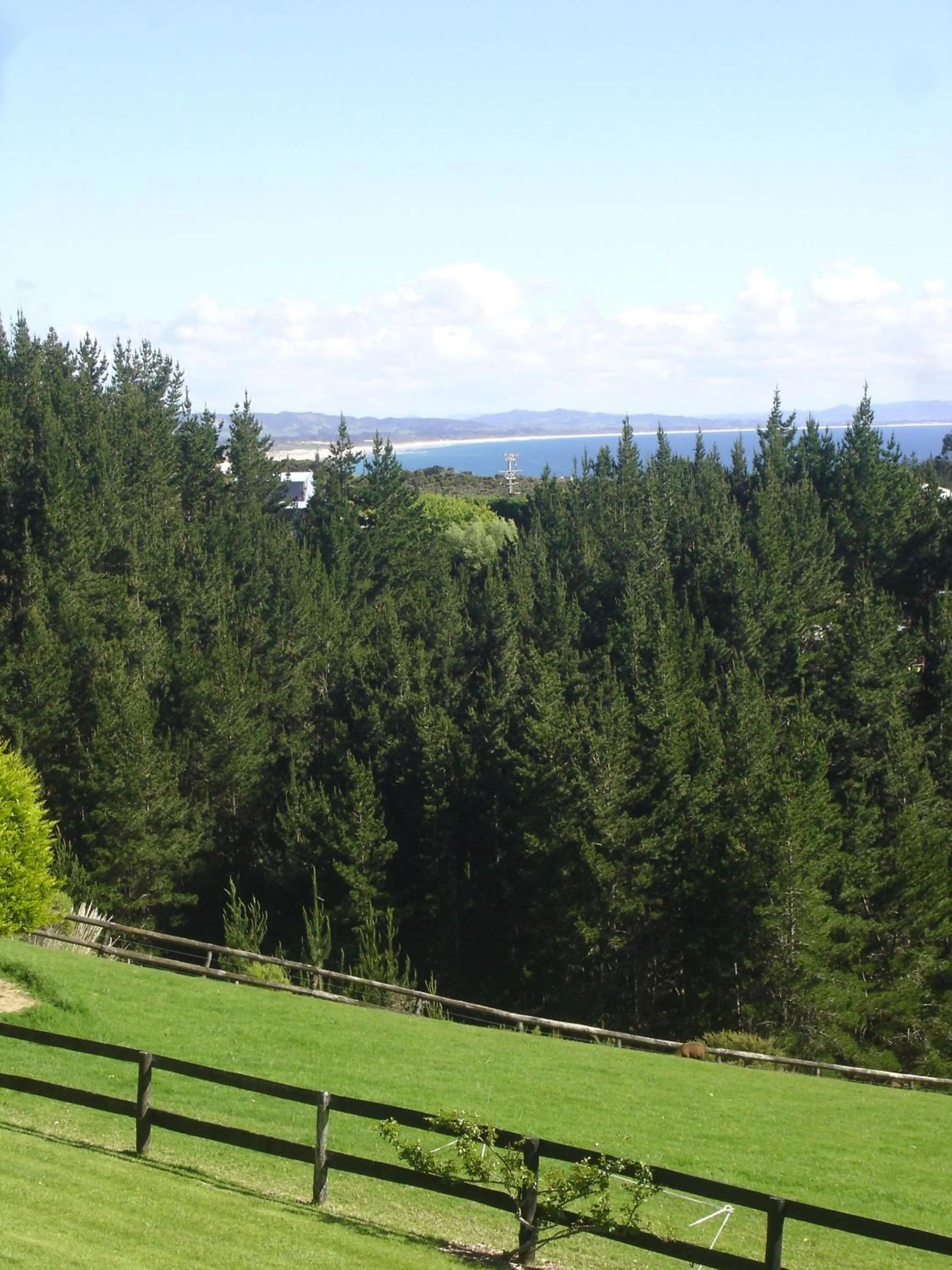 Sea view in Country Homestead at Black Sheep Farm