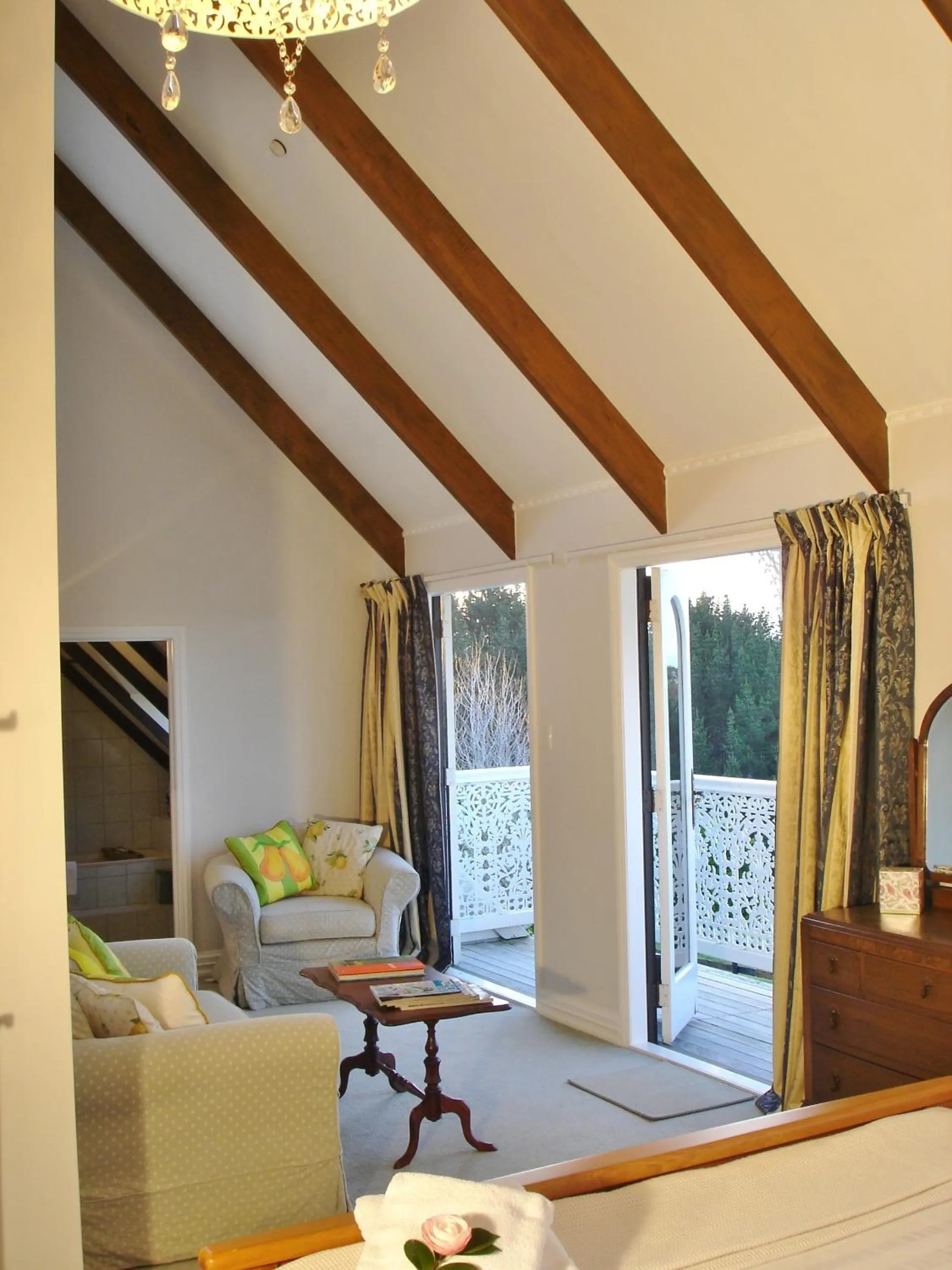 Balcony/Terrace in Country Homestead at Black Sheep Farm