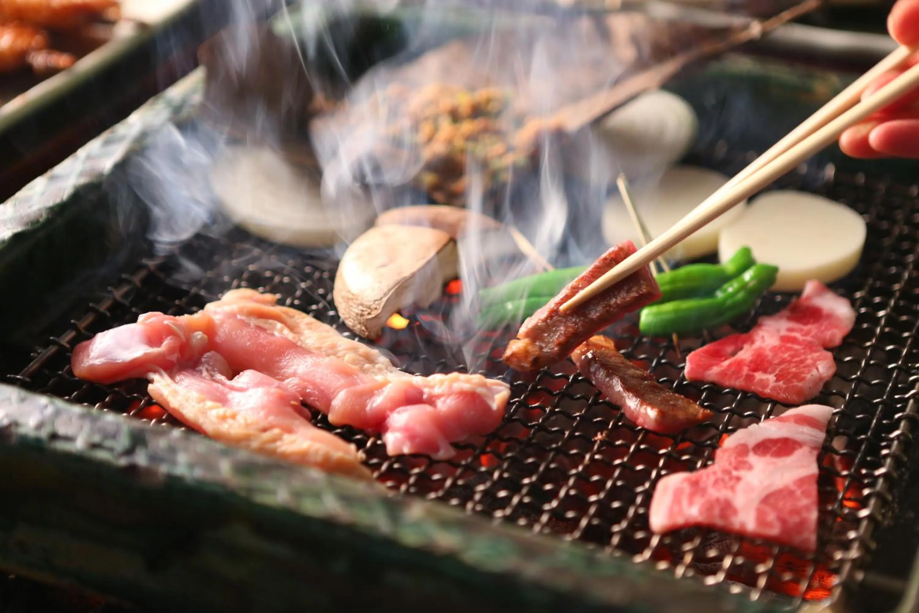 Food close-up in Iwamura Sanso