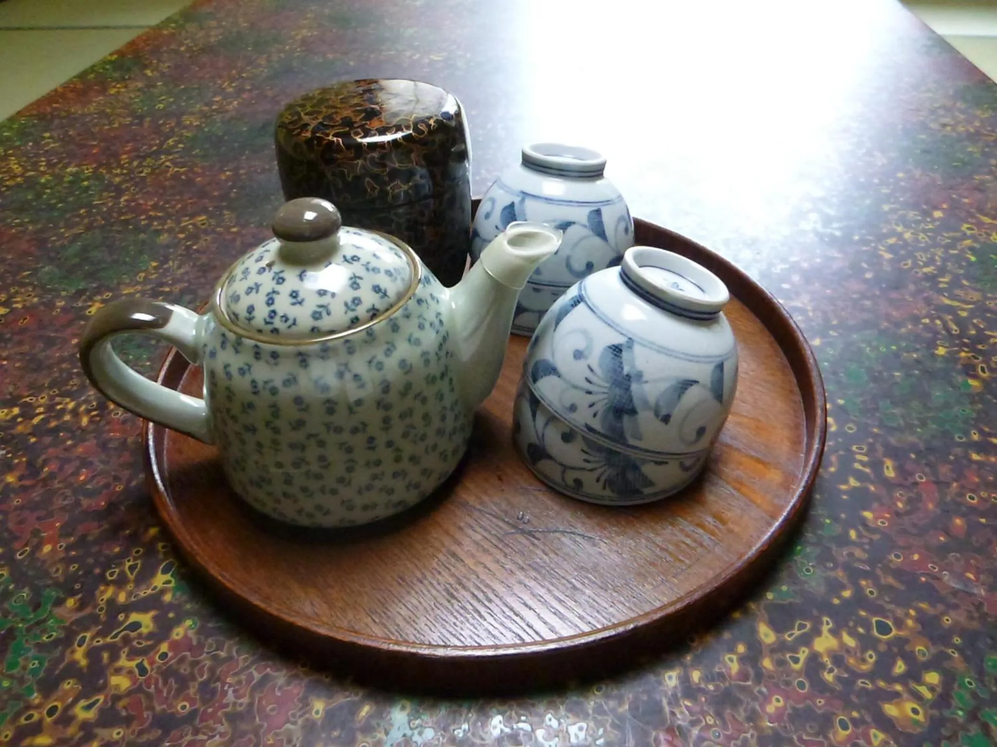 Decorative detail in Iwamura Sanso