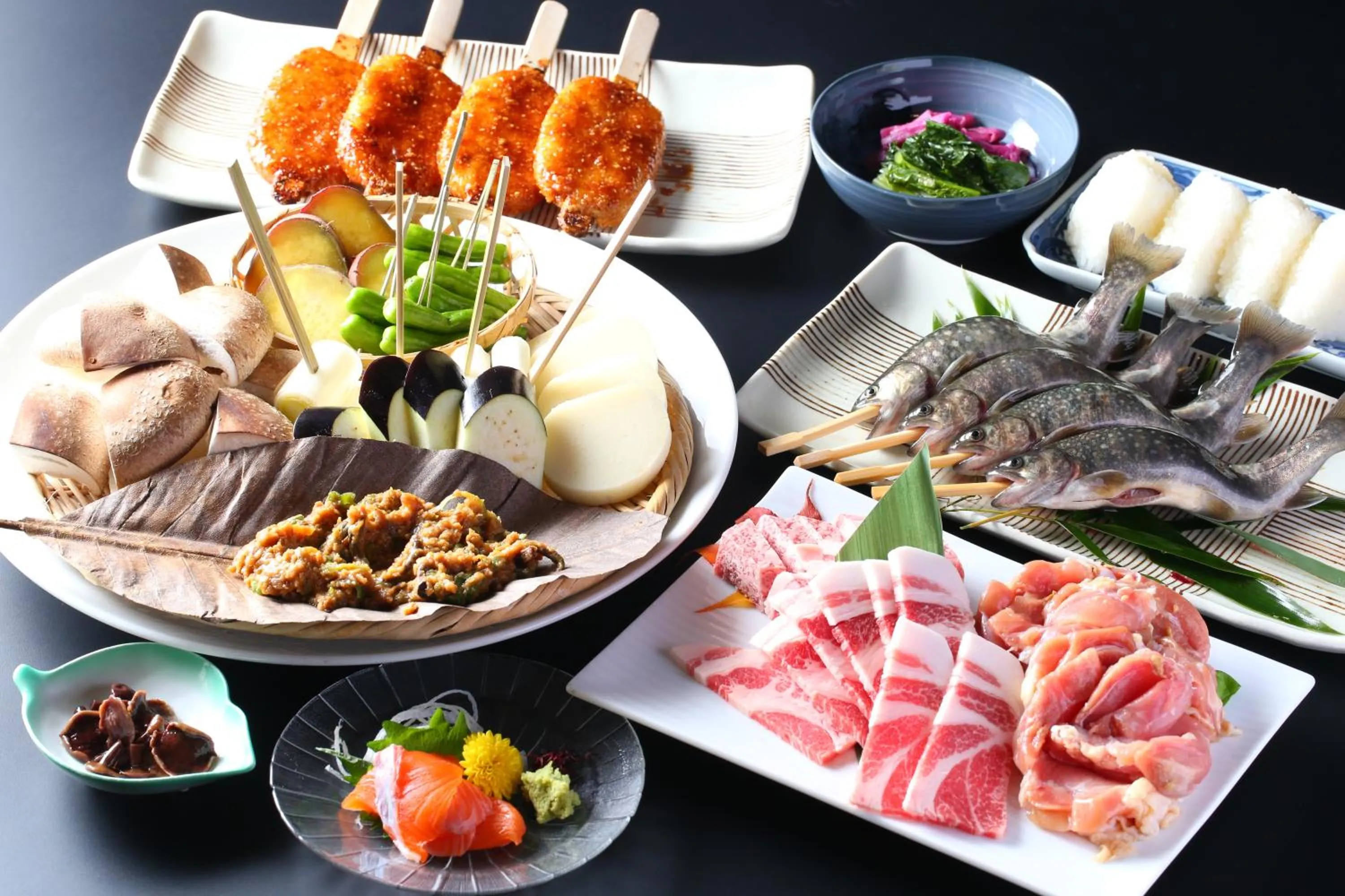 Dinner in Iwamura Sanso