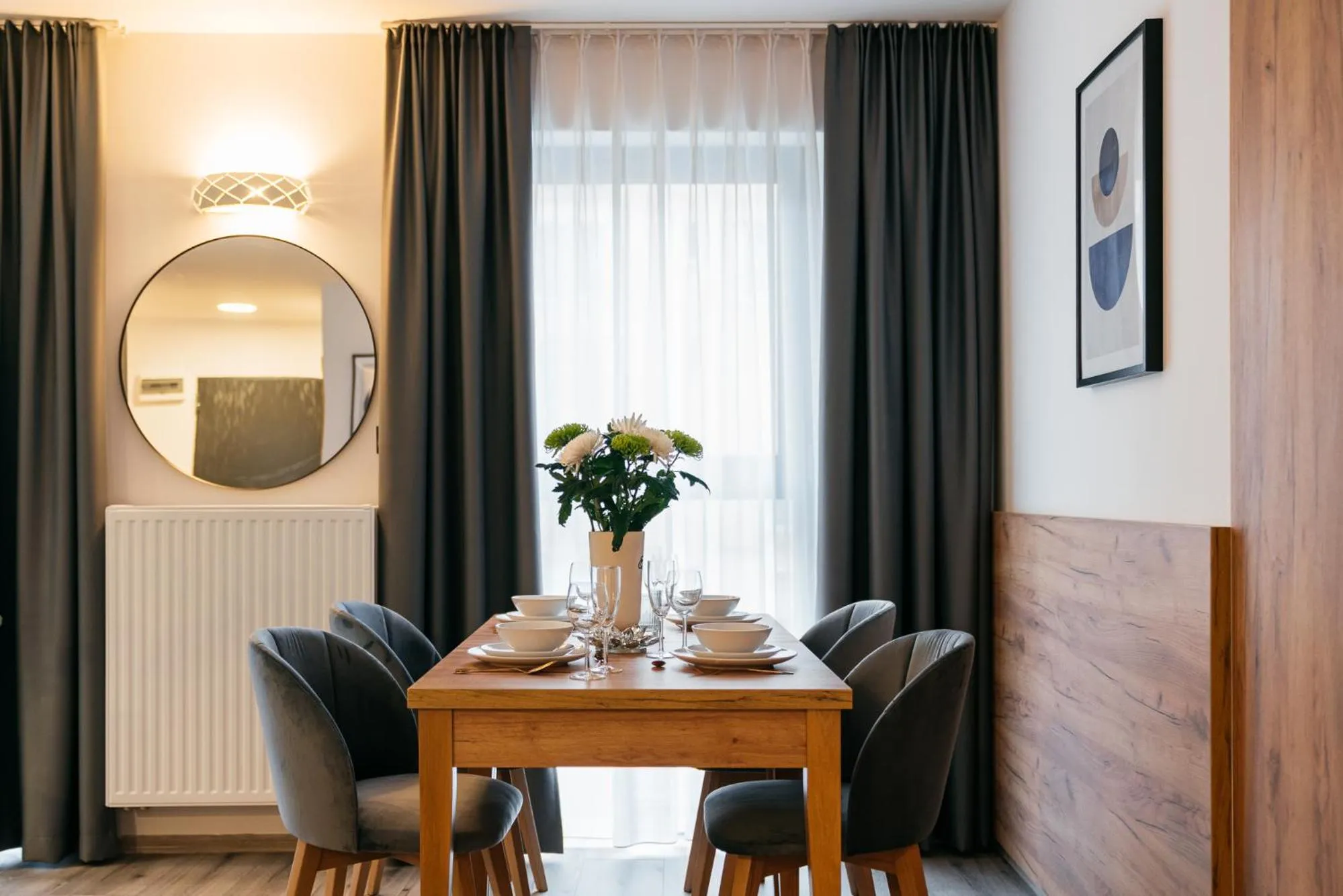 Dining area in ORSO Rooms & Apartments - LoftAffair Collection