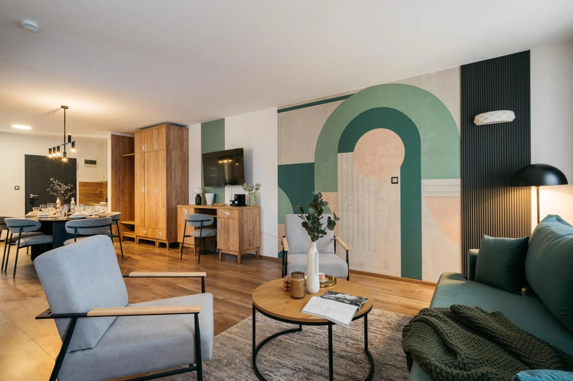 TV and multimedia in ORSO Rooms & Apartments - LoftAffair Collection