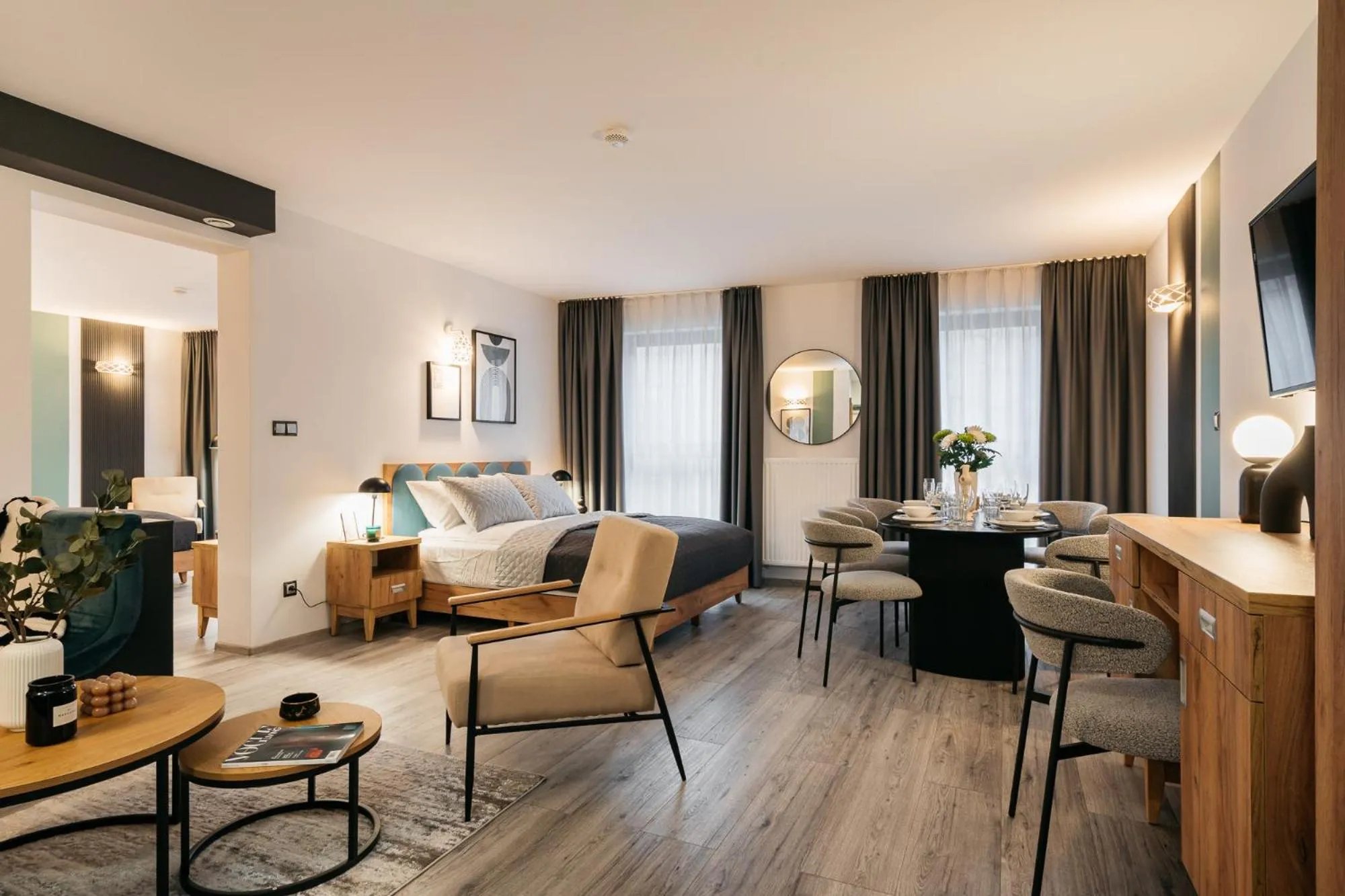 TV and multimedia in ORSO Rooms & Apartments - LoftAffair Collection