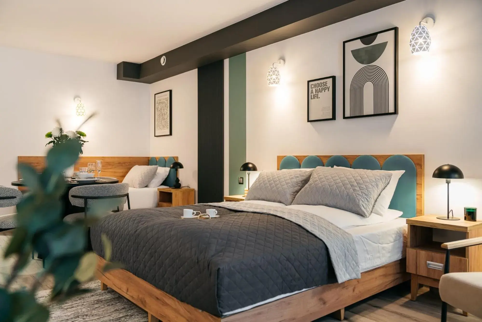 Bed in ORSO Rooms & Apartments - LoftAffair Collection Bed in ORSO Rooms & Apartments - LoftAffair Collection