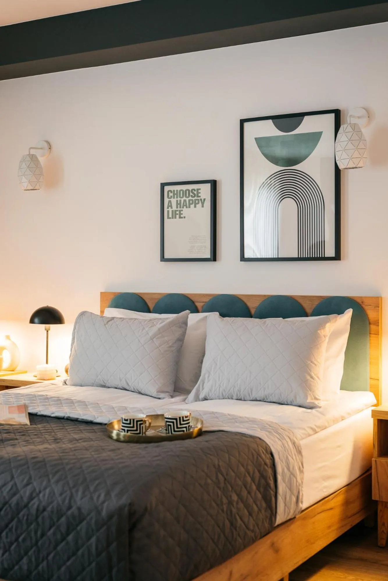 Bed in ORSO Rooms & Apartments - LoftAffair Collection