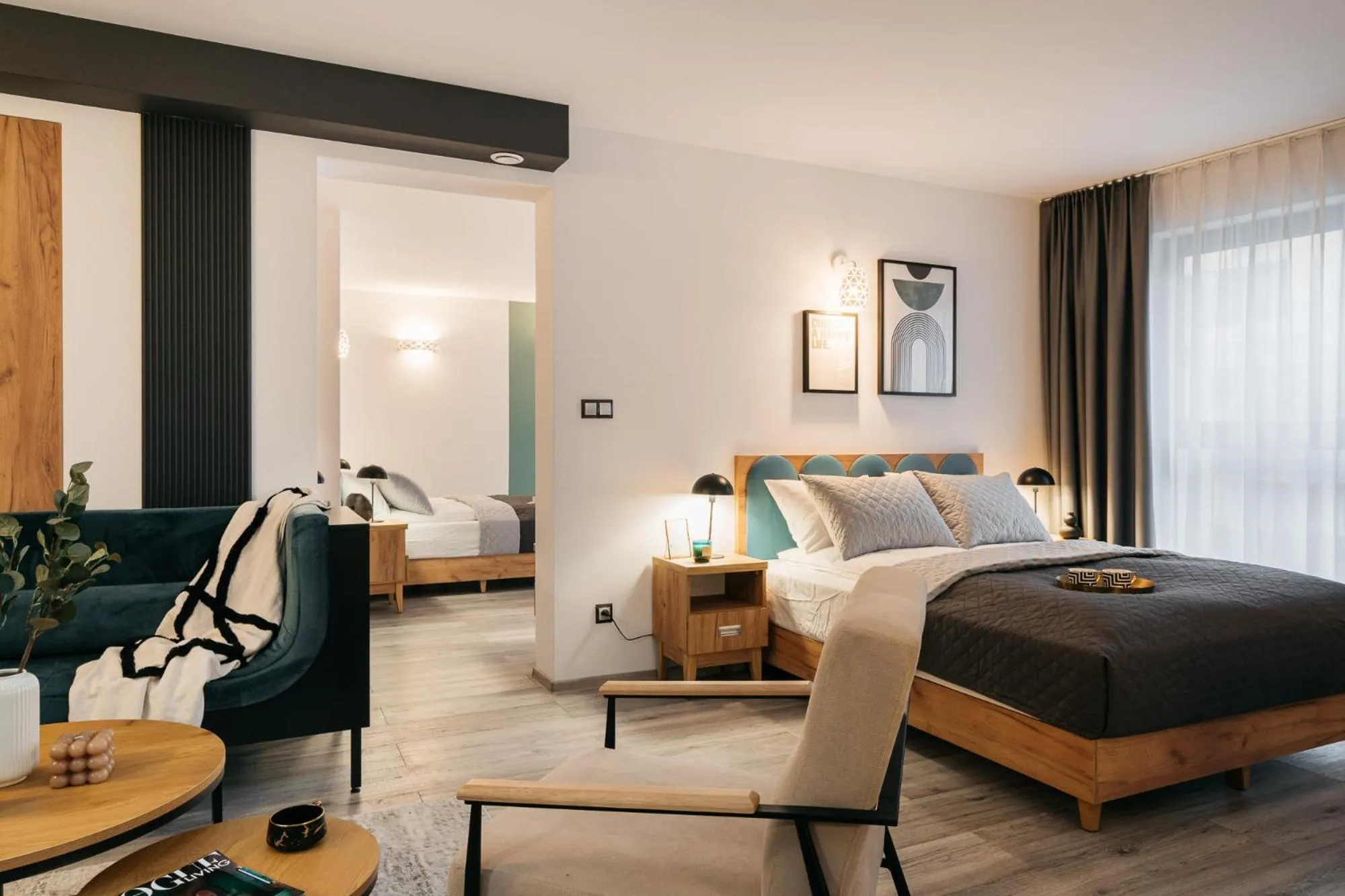 Bed in ORSO Rooms & Apartments - LoftAffair Collection