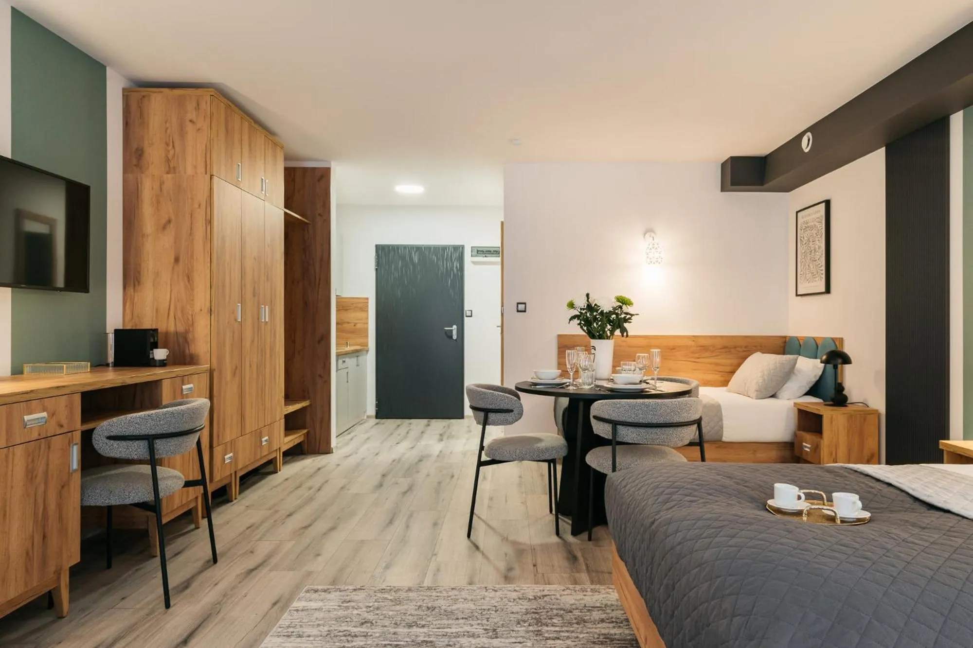 Bed in ORSO Rooms & Apartments - LoftAffair Collection