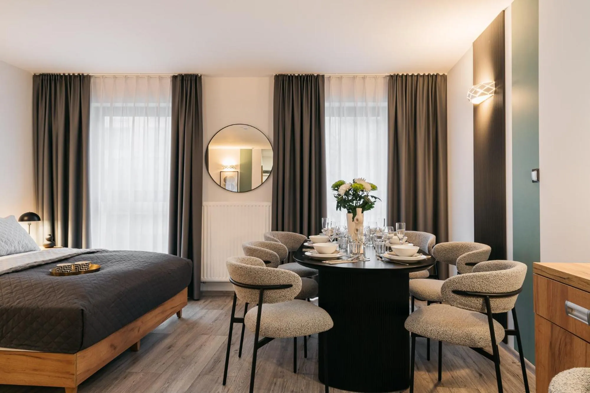 Bed in ORSO Rooms & Apartments - LoftAffair Collection