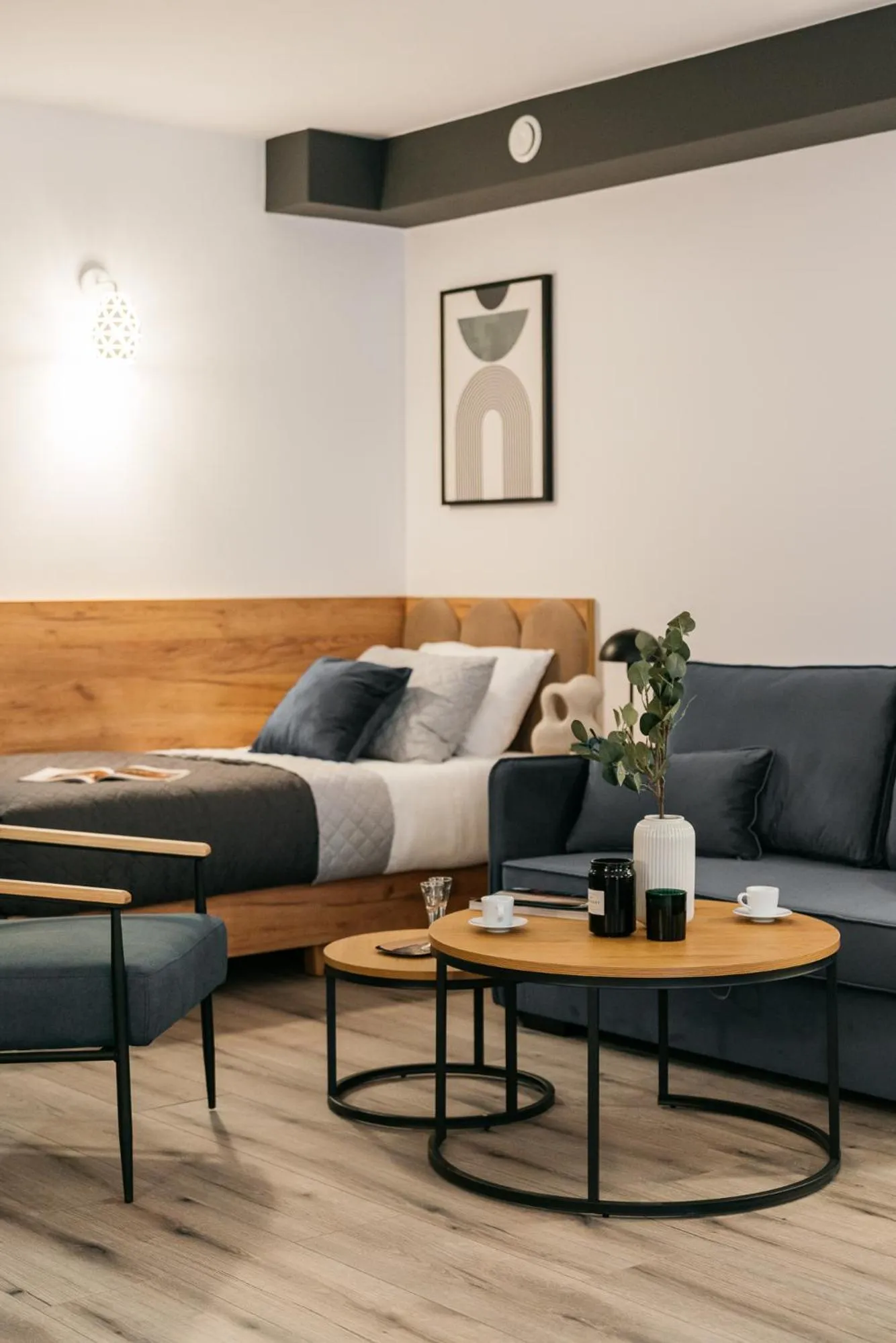 Bed in ORSO Rooms & Apartments - LoftAffair Collection