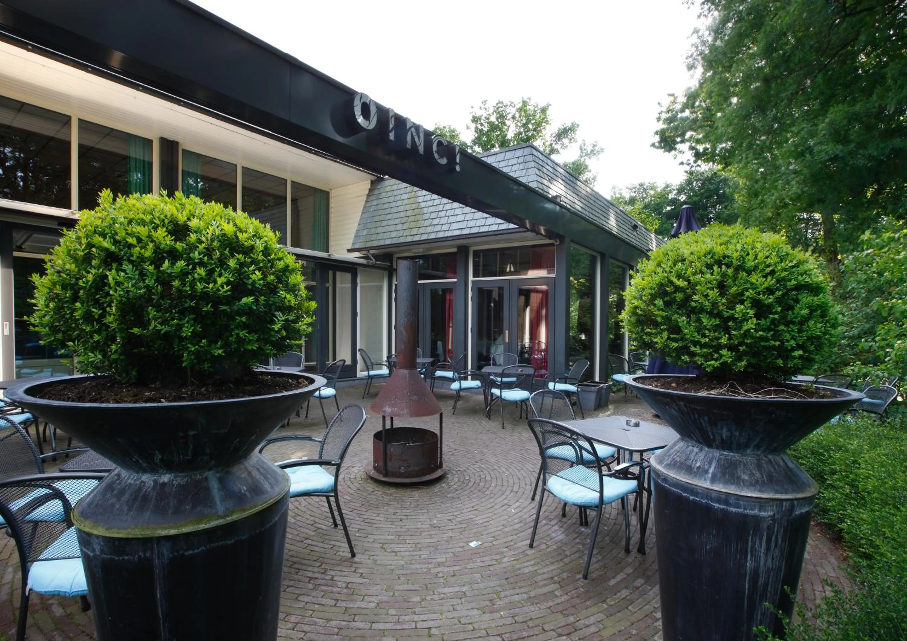 Patio in Fletcher Hotel-Restaurant Sparrenhorst-Veluwe