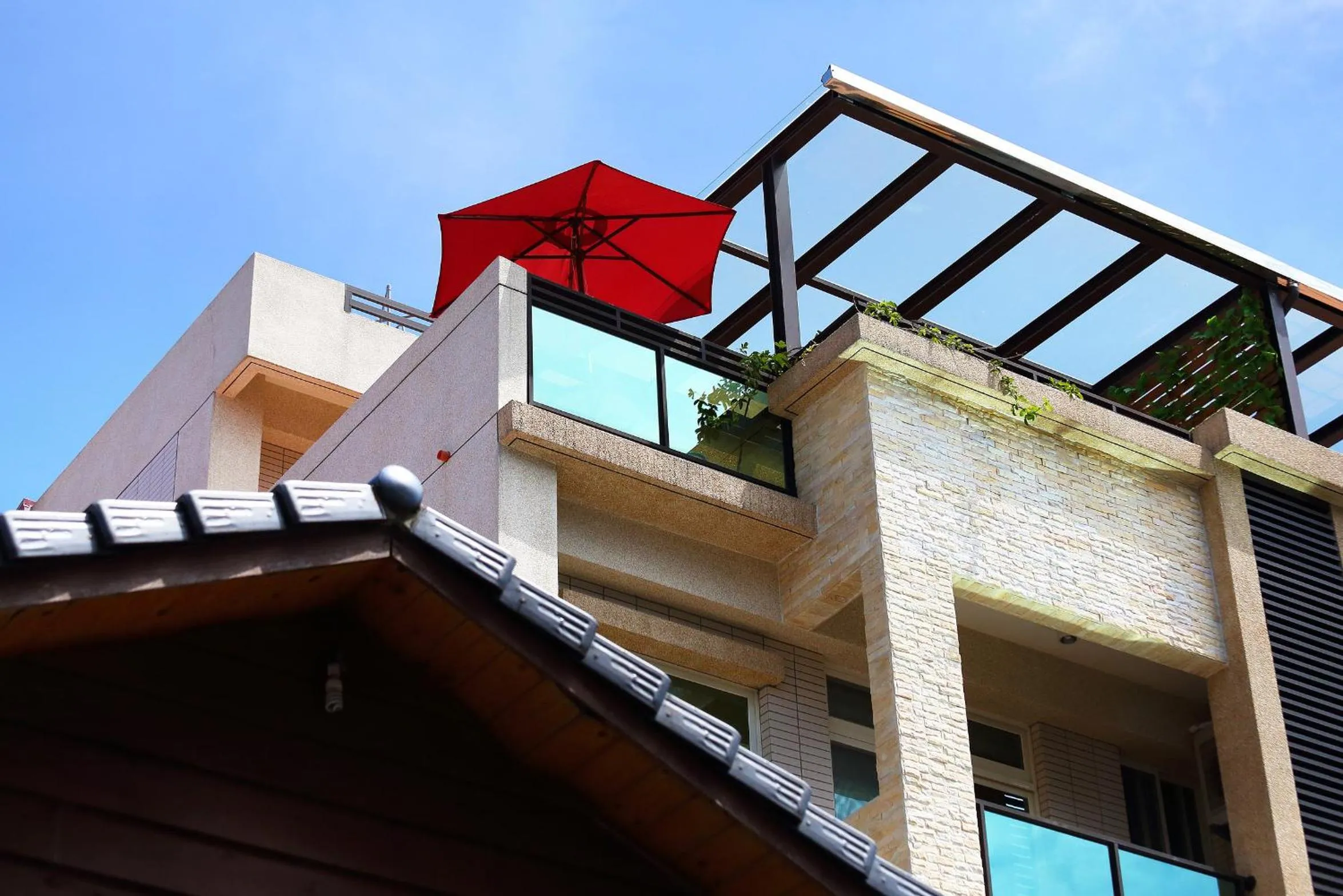 Property building in Shanghai Time