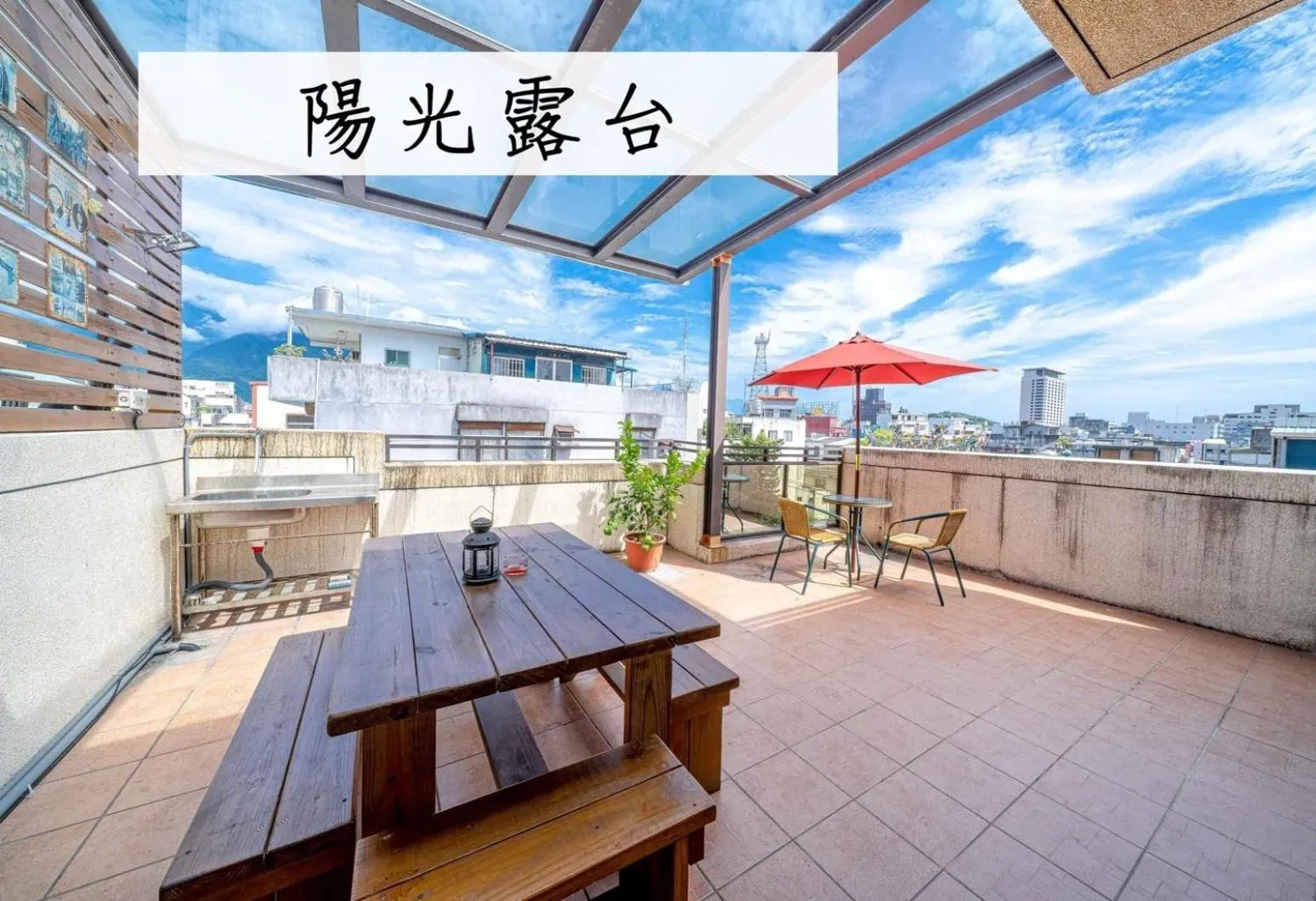 Patio in Shanghai Time
