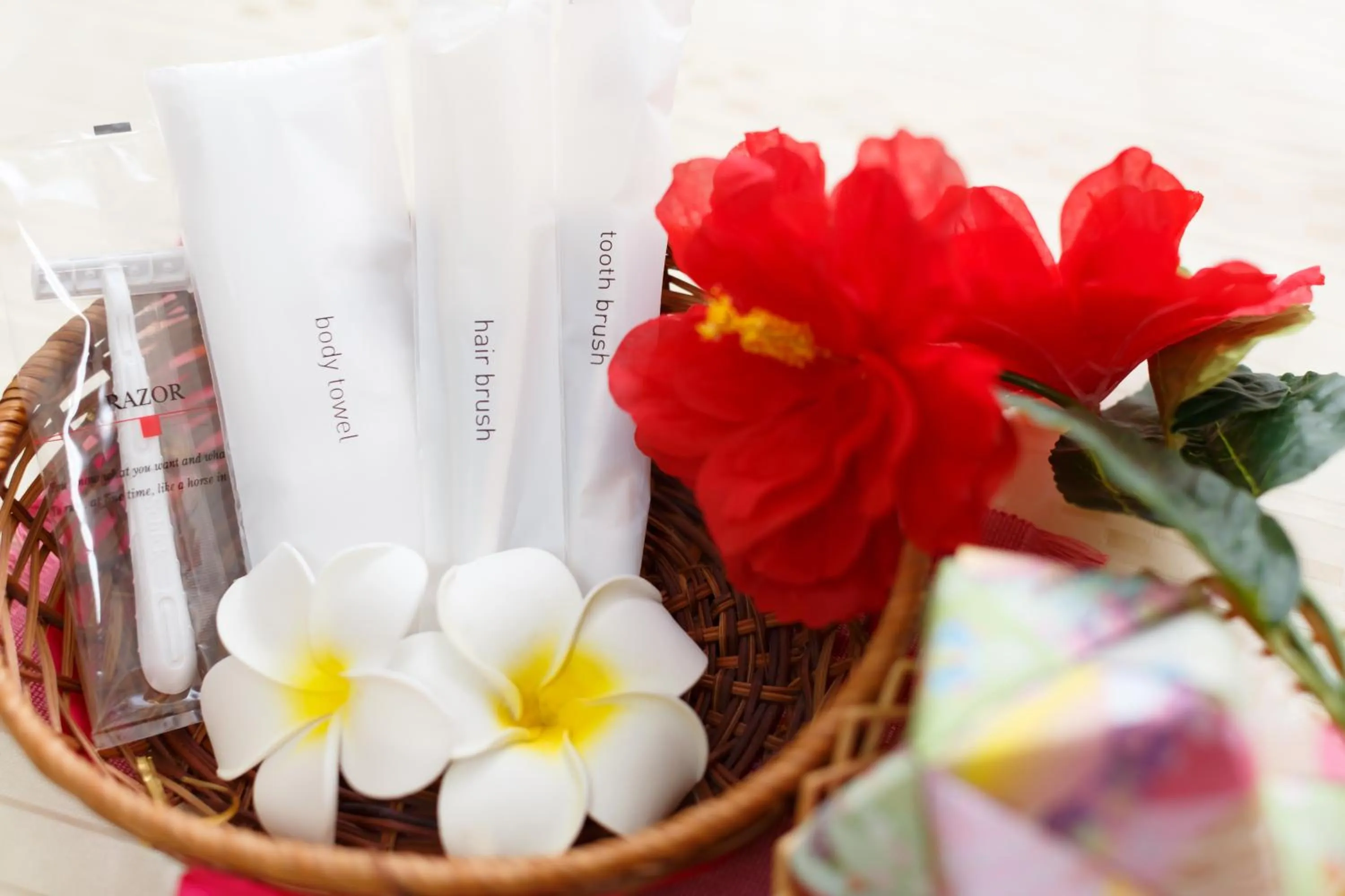 towels in Hotel Peace Island Miyakojima Shiyakusho Tori