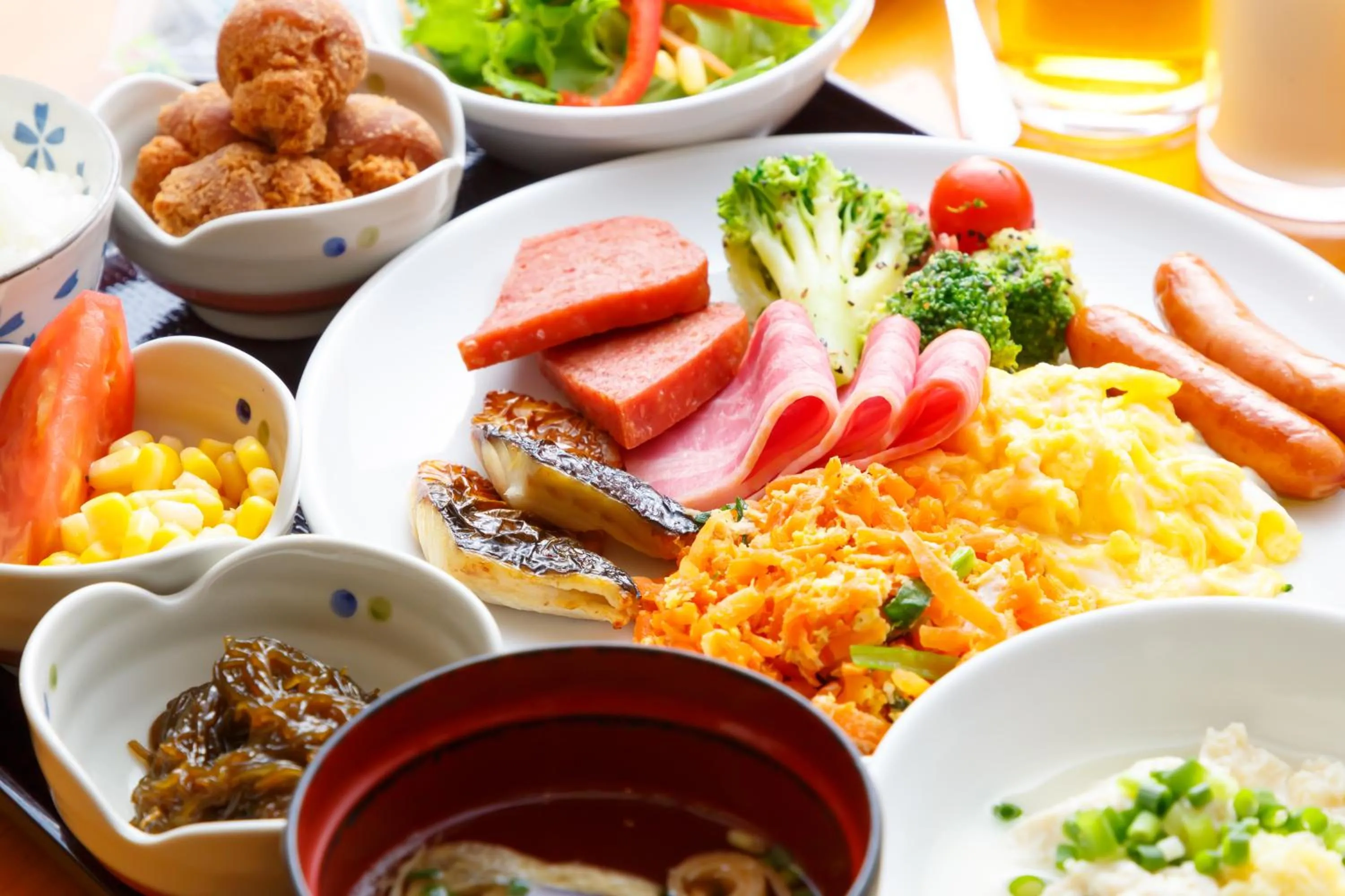 Food in Hotel Peace Island Miyakojima Shiyakusho Tori