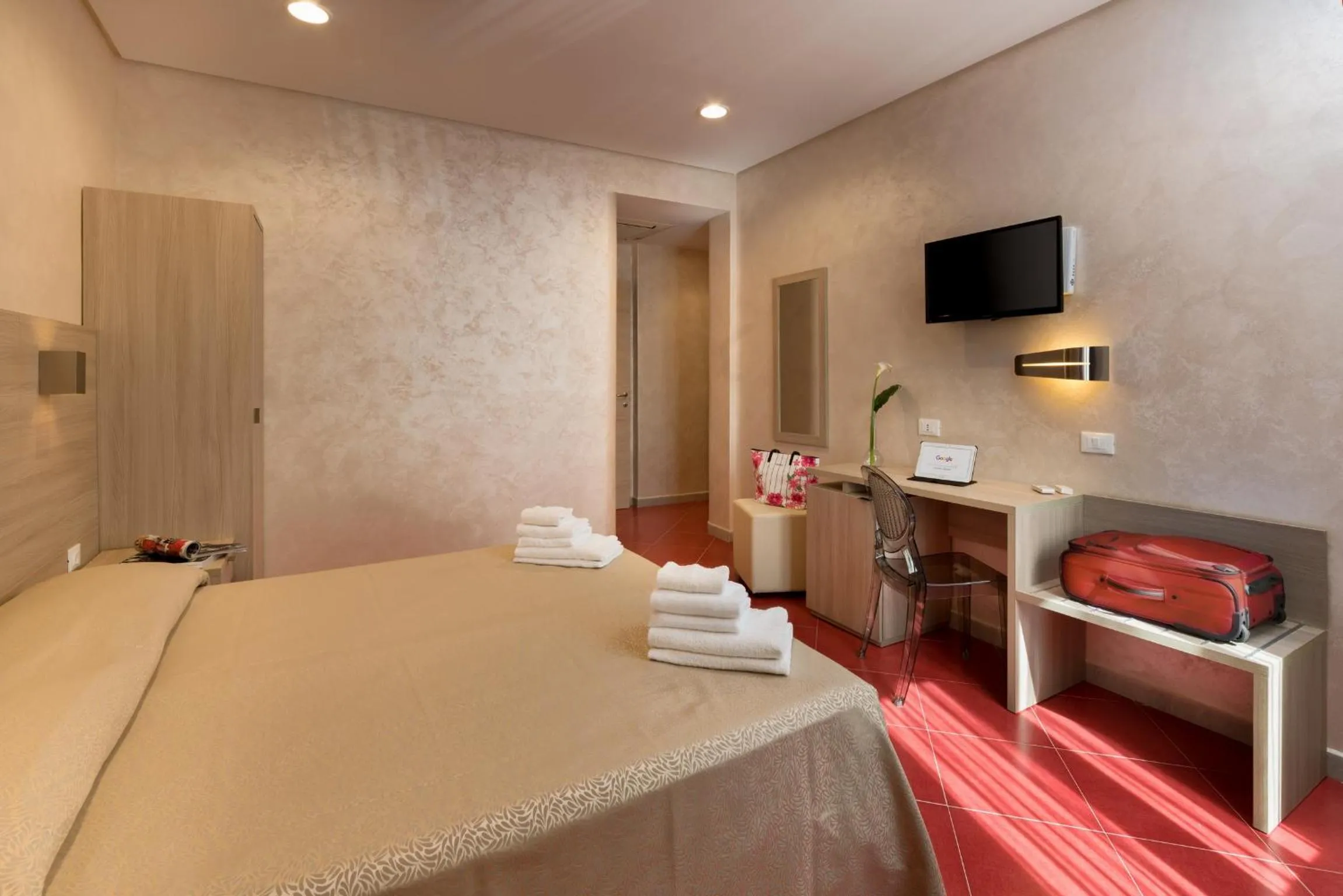 Bed in Hotel Biancolilla