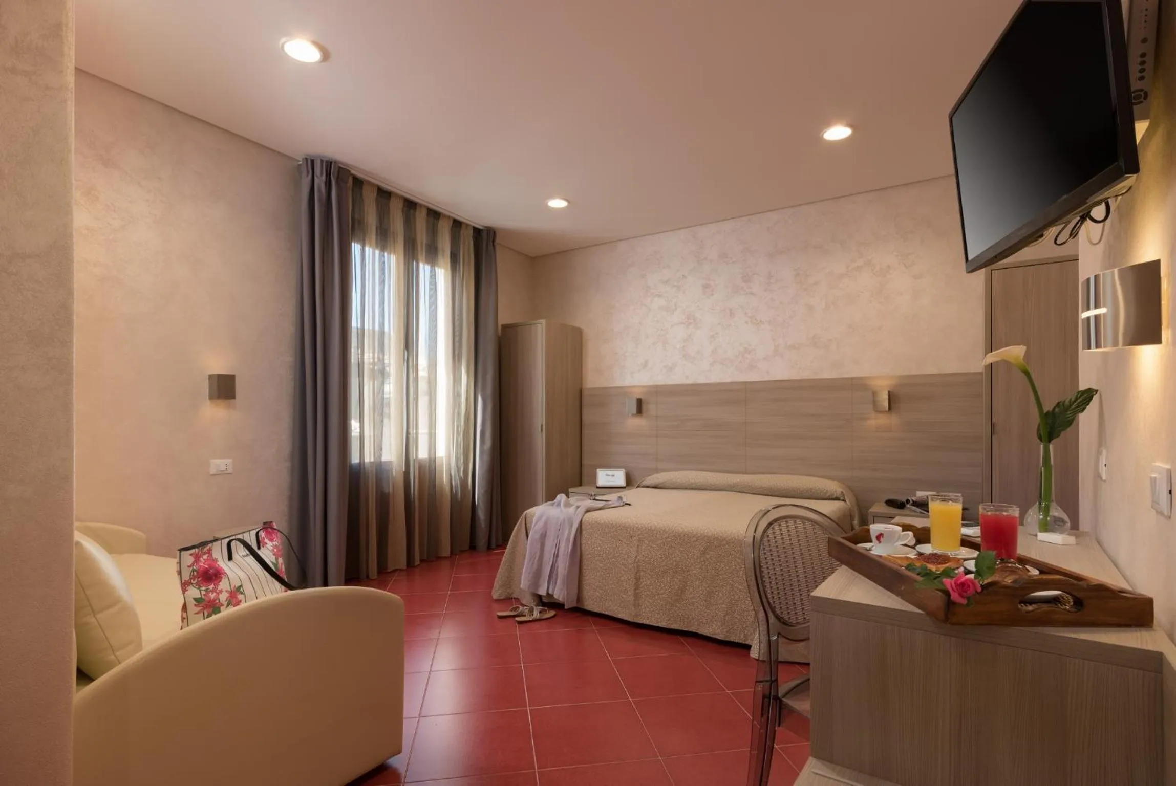 Bed in Hotel Biancolilla