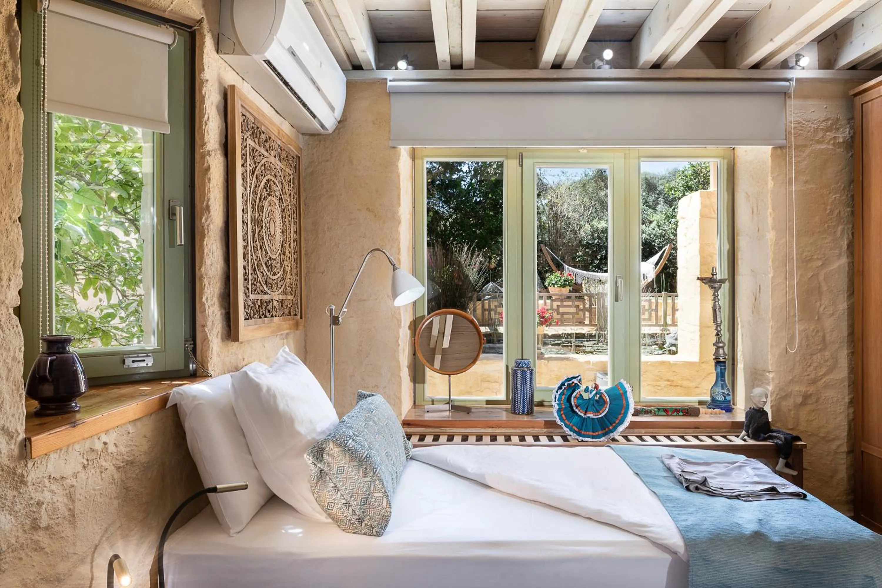 Bedroom, Bed in Villa Dimi