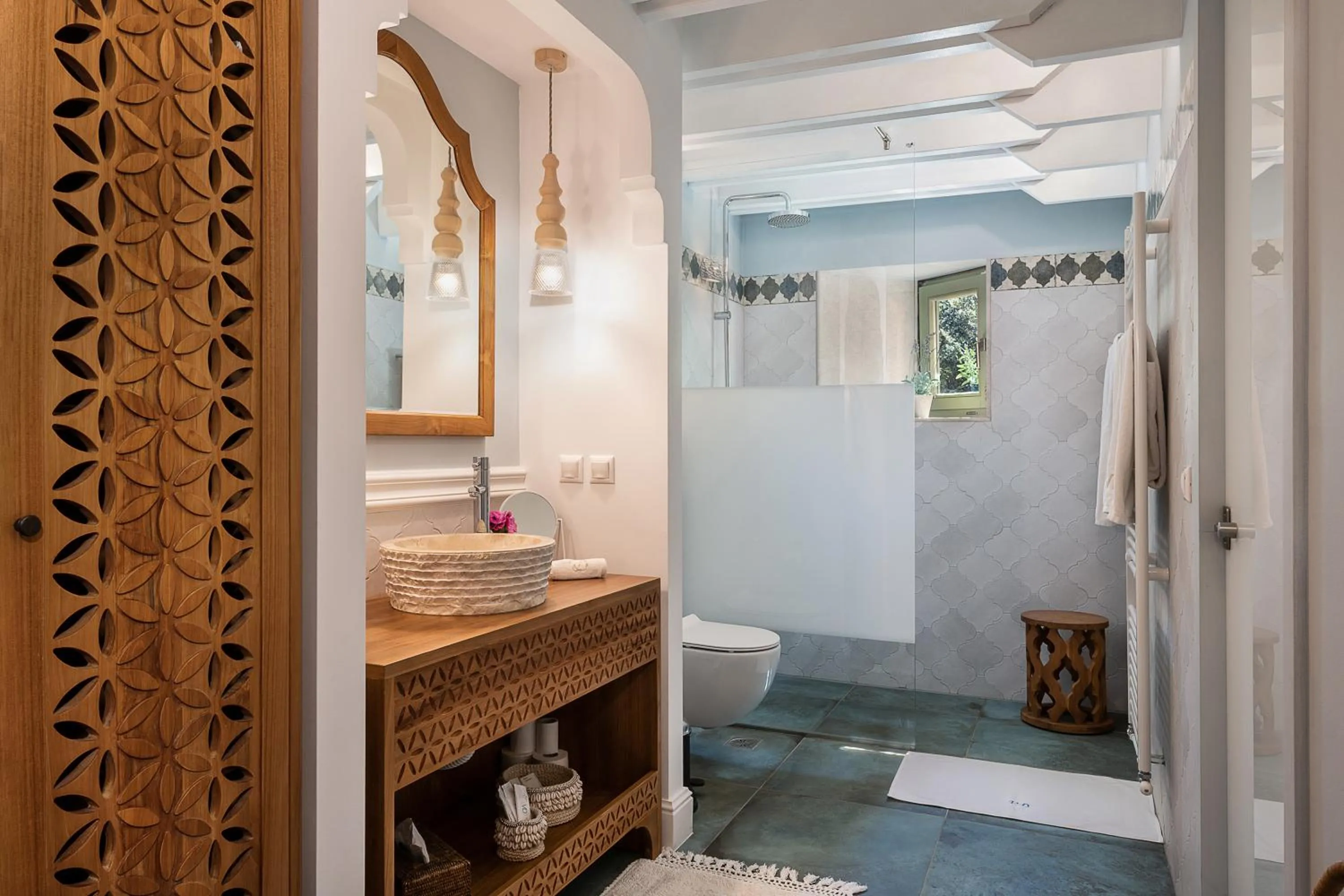 Bathroom in Villa Dimi