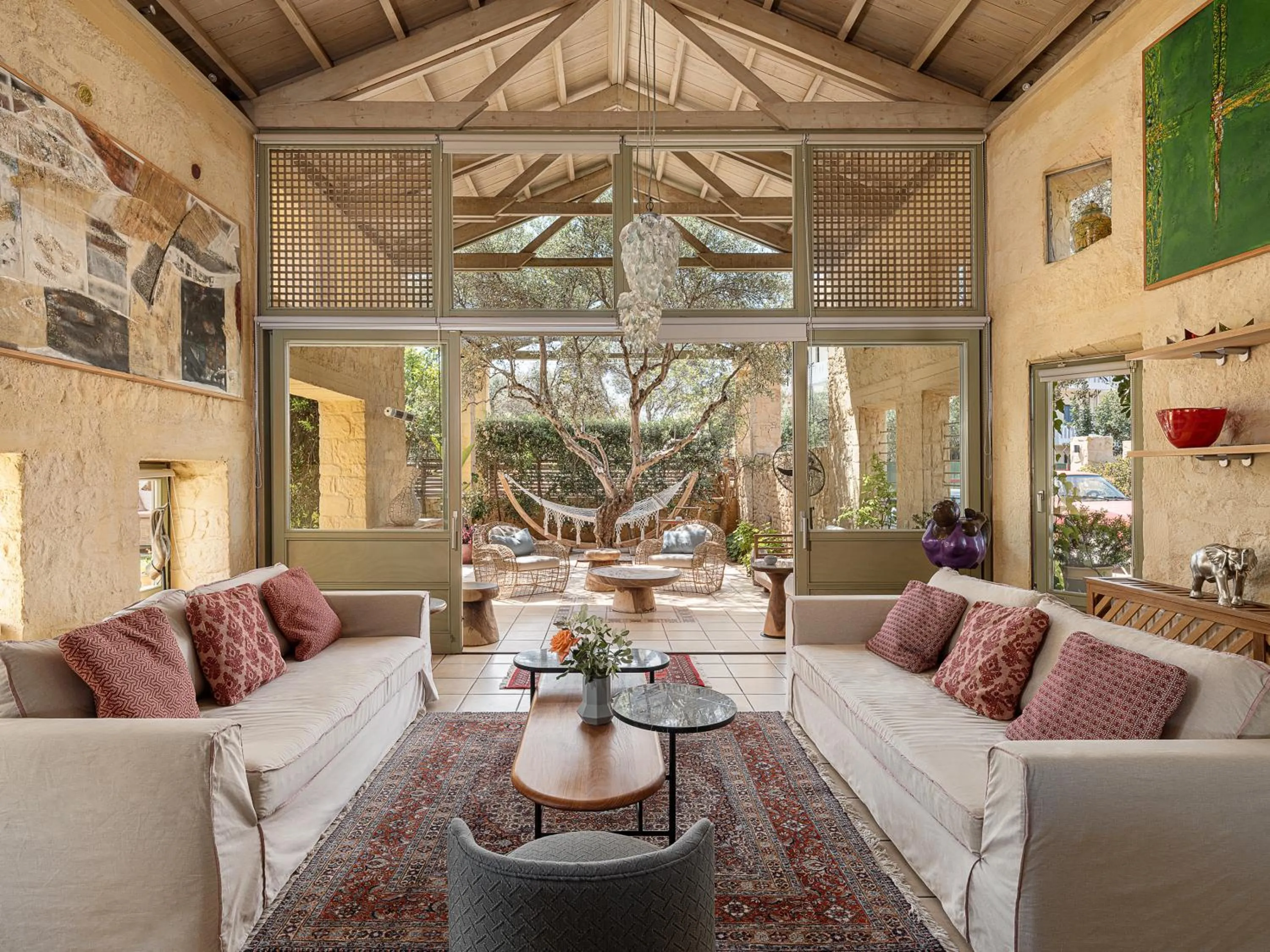 Living room in Villa Dimi