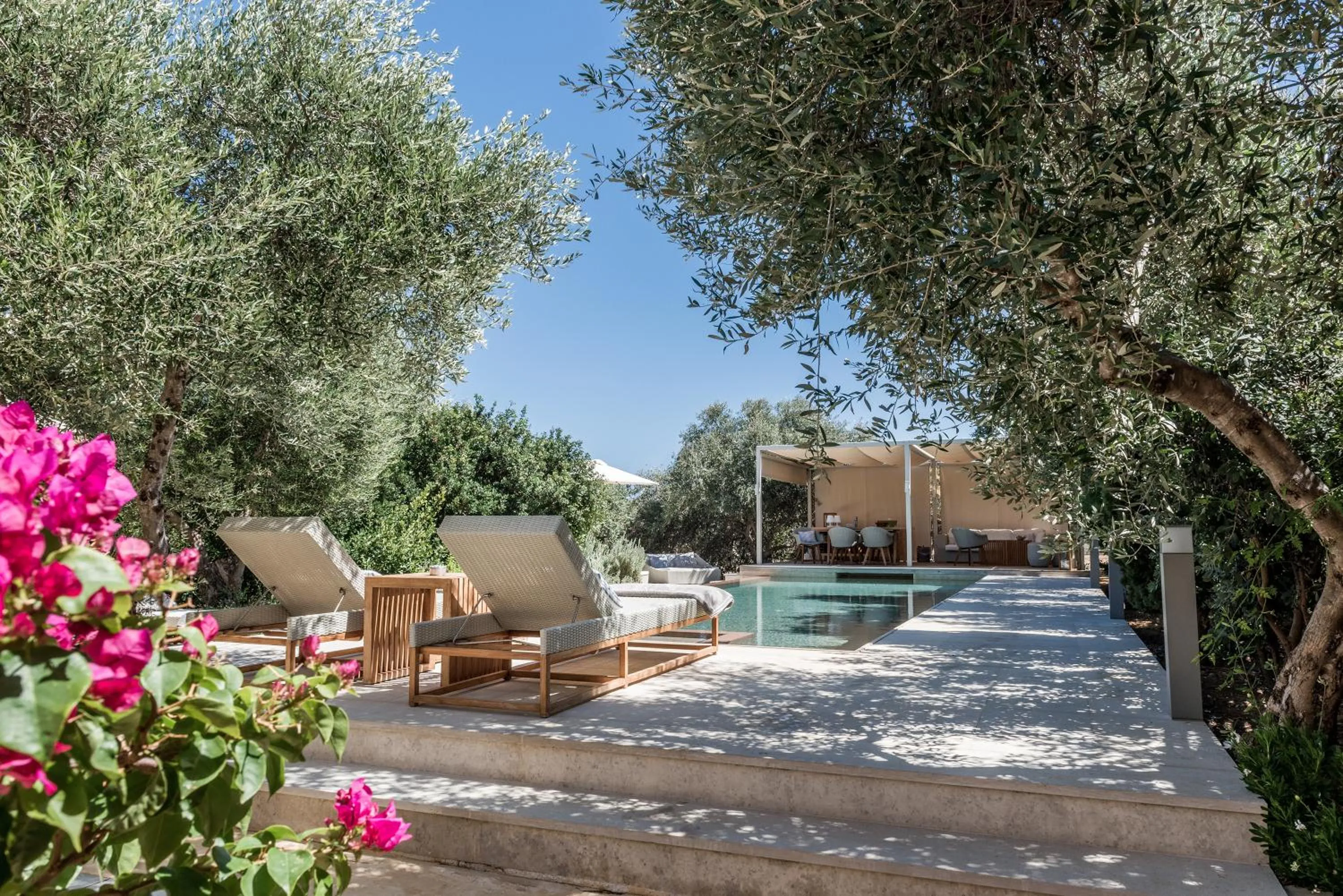 Shower in Villa Dimi