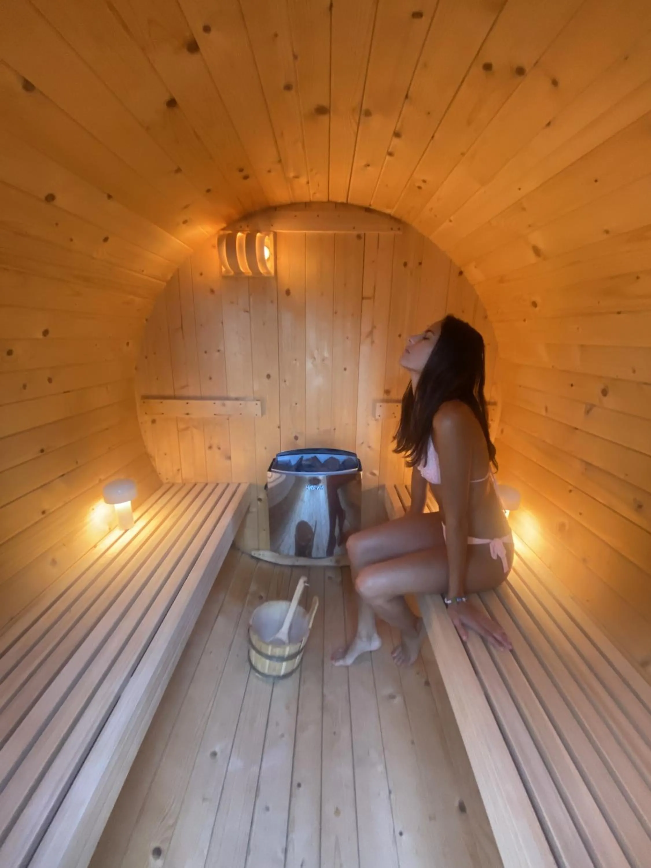 Sauna in Villa Dimi