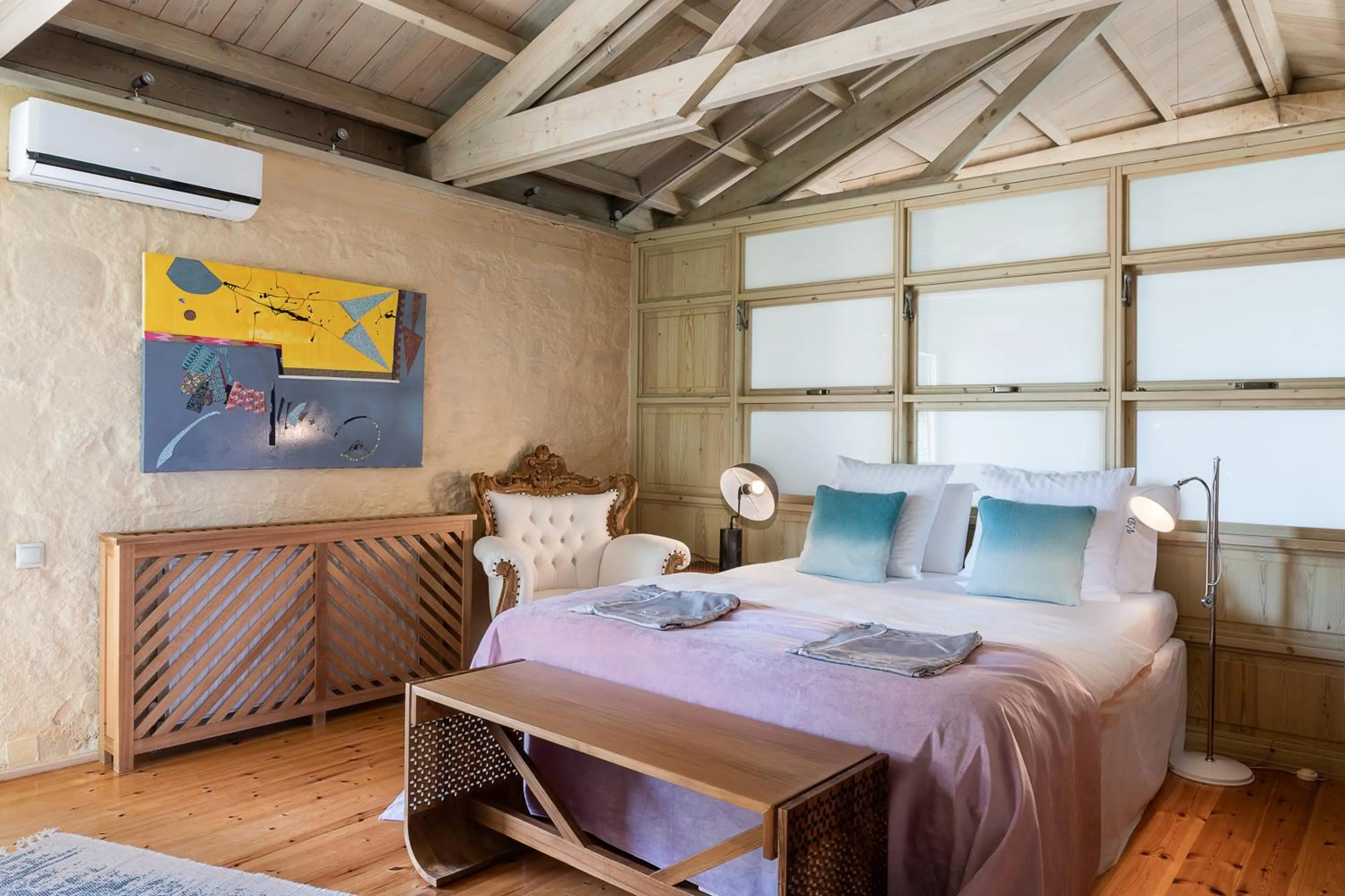 Bedroom, Bed in Villa Dimi
