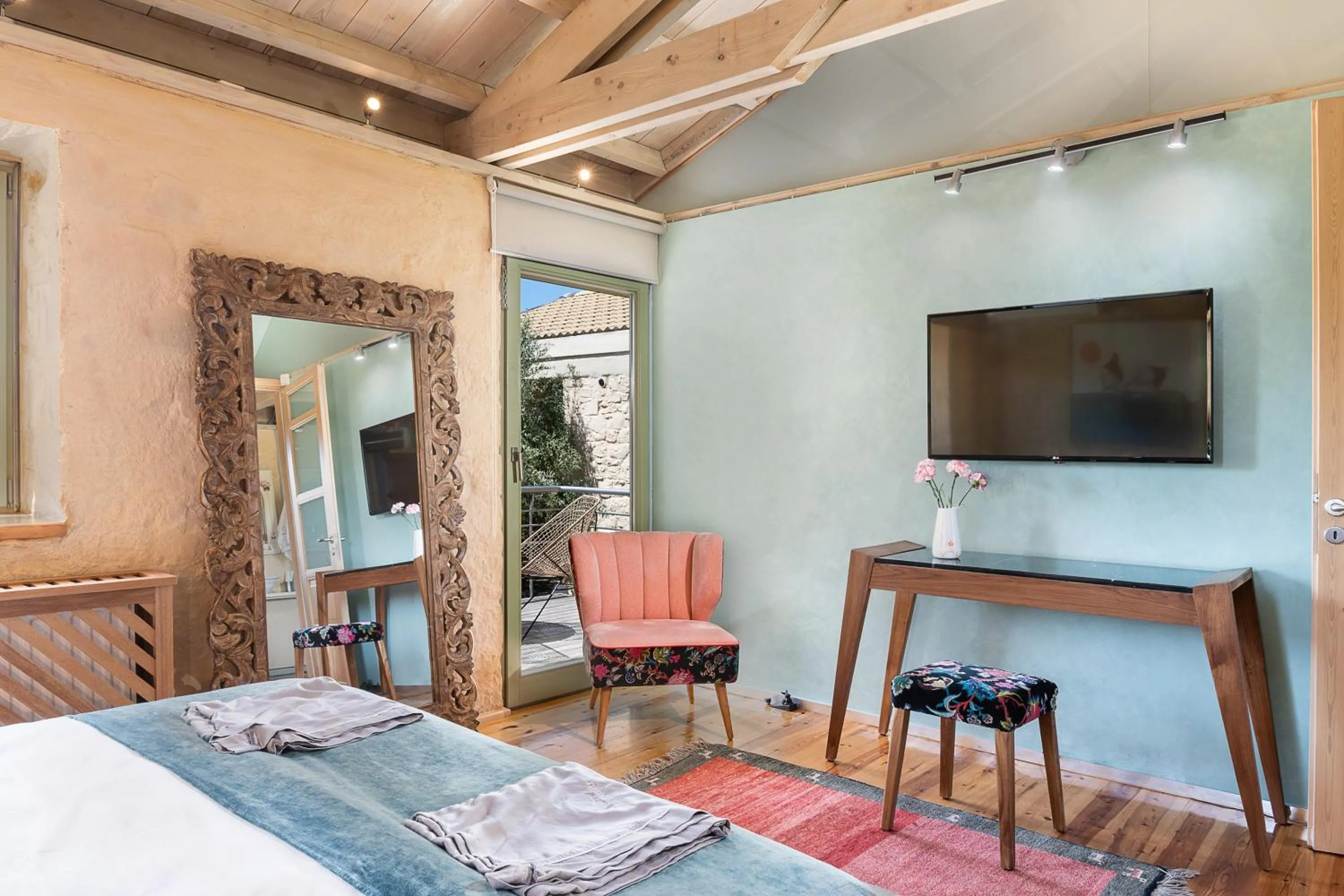 Bedroom, Bed in Villa Dimi
