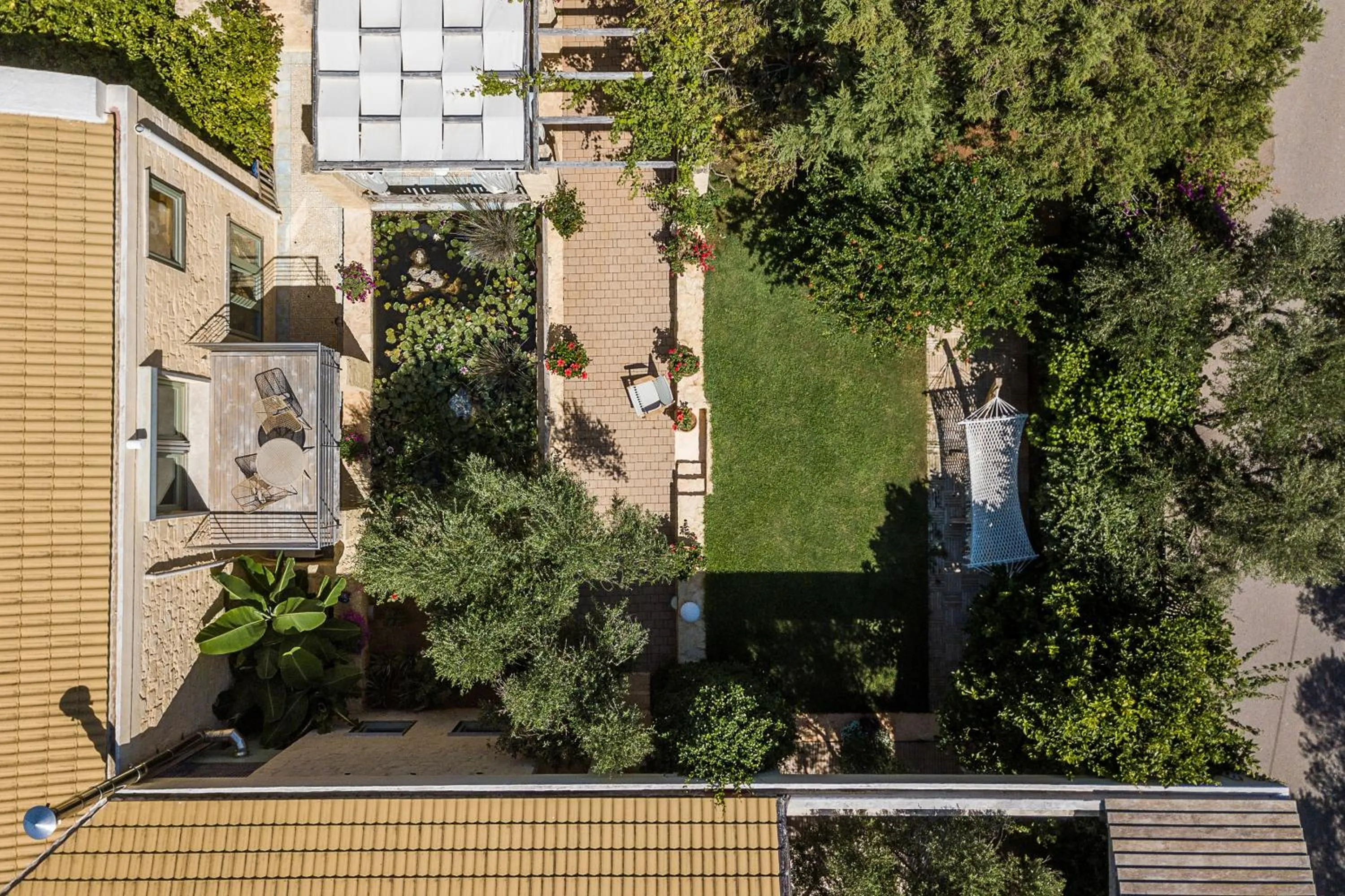 Bird's eye view in Villa Dimi