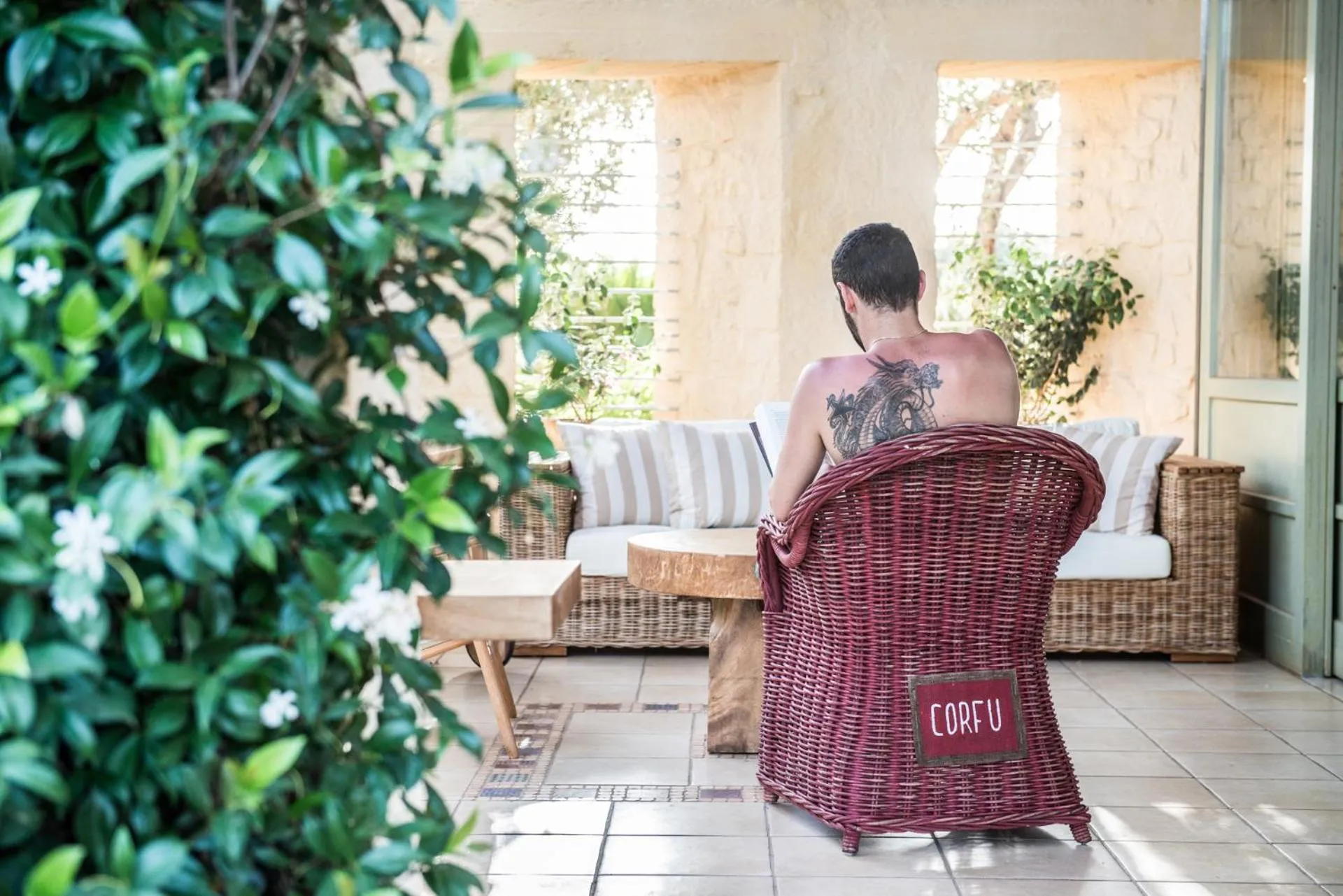 Balcony/Terrace in Villa Dimi