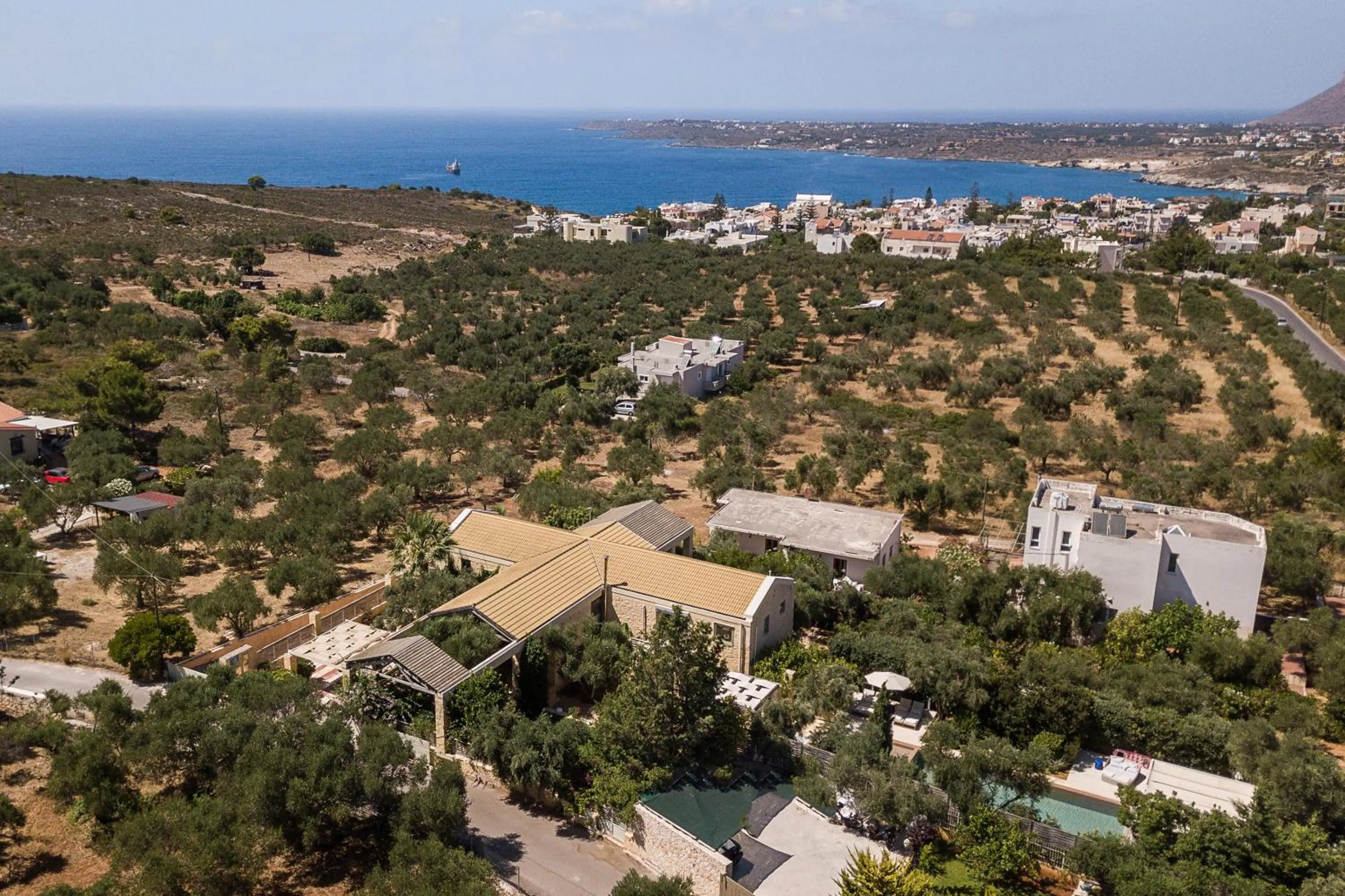 Bird's eye view in Villa Dimi