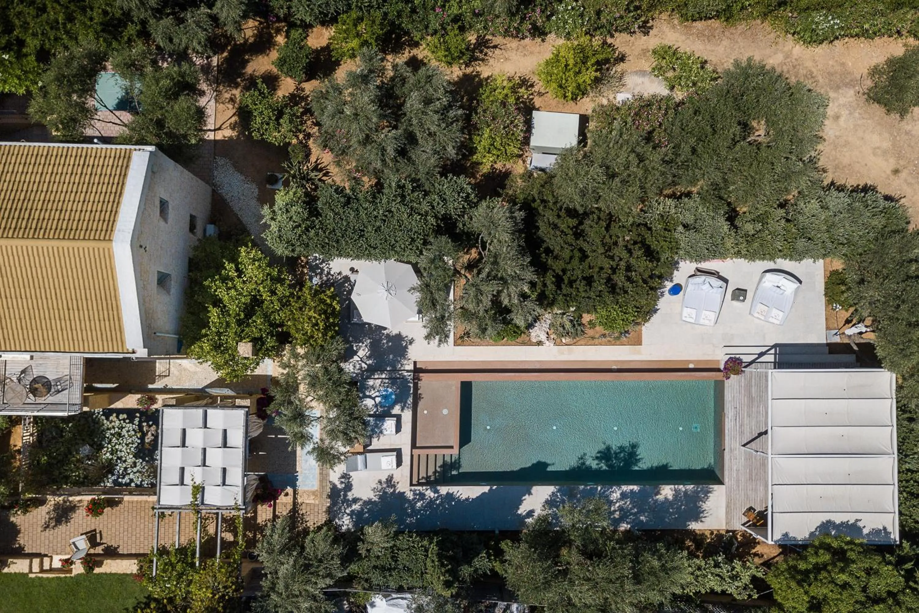 Bird's eye view in Villa Dimi