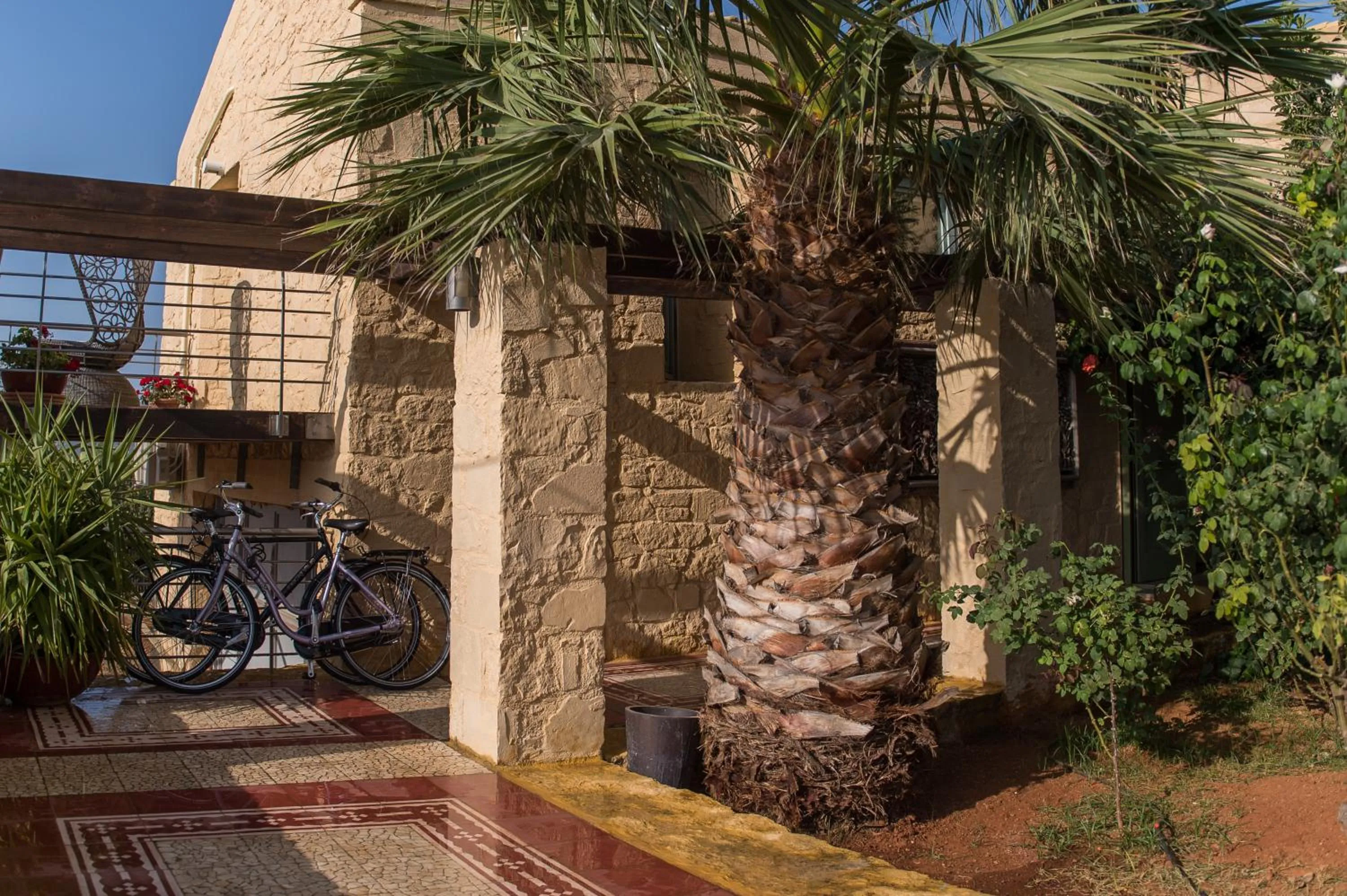 Facade/entrance in Villa Dimi