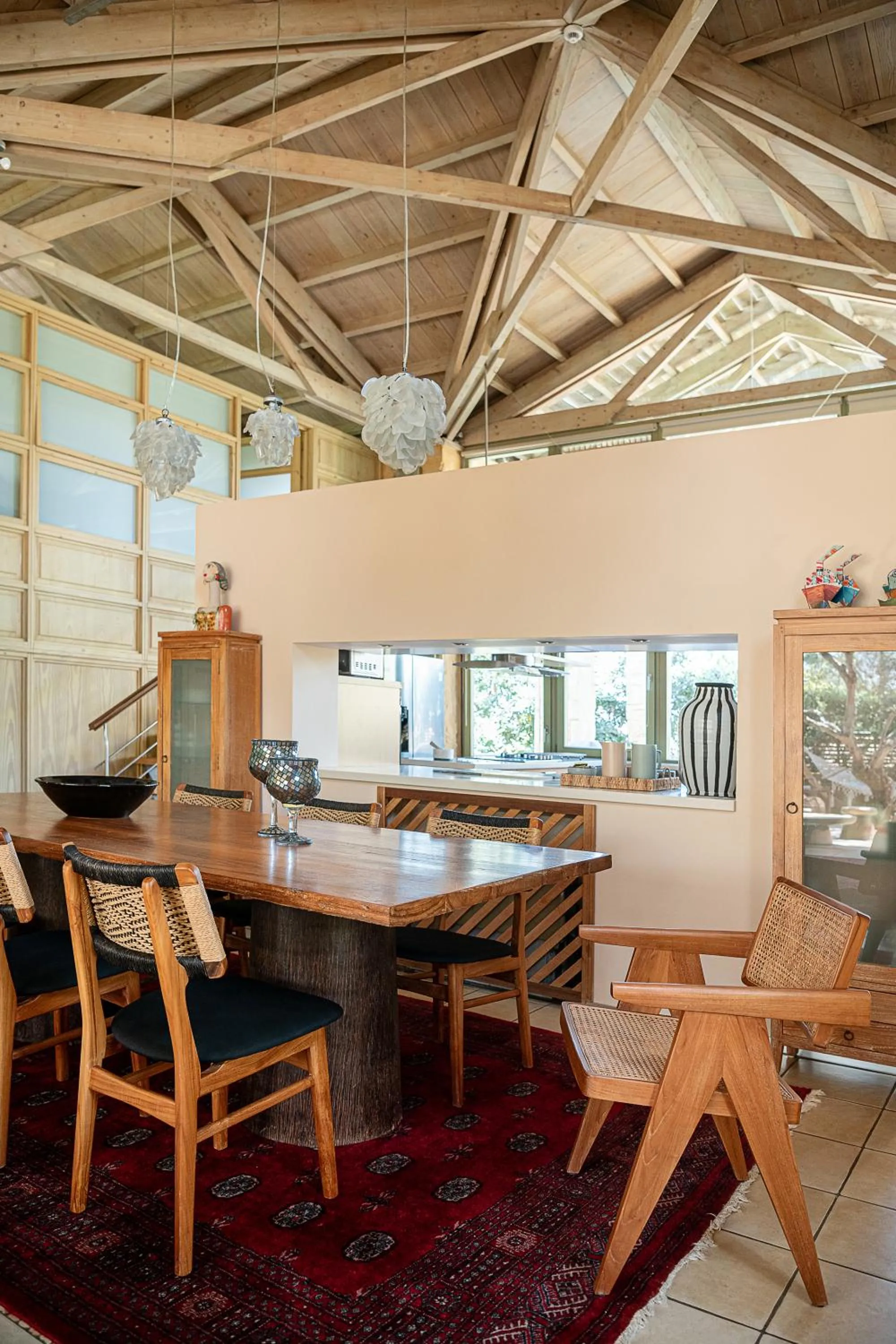 Dining area in Villa Dimi