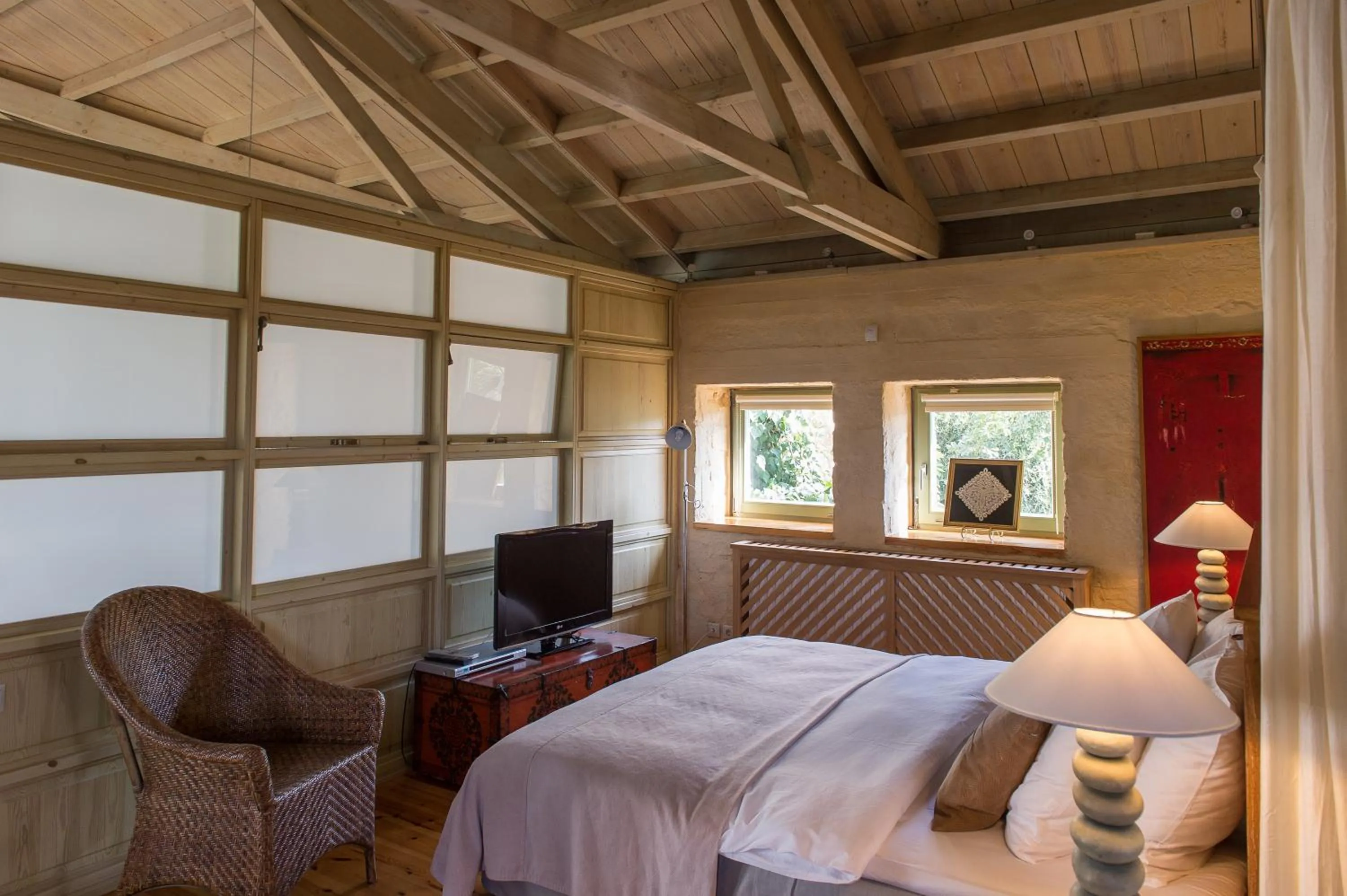 Bedroom, Bed in Villa Dimi