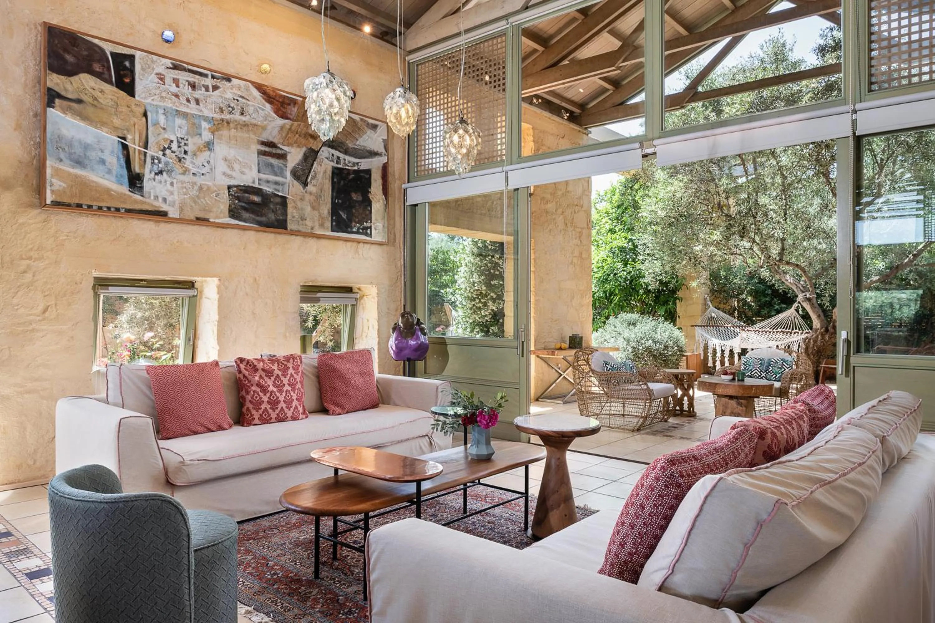 Living room in Villa Dimi