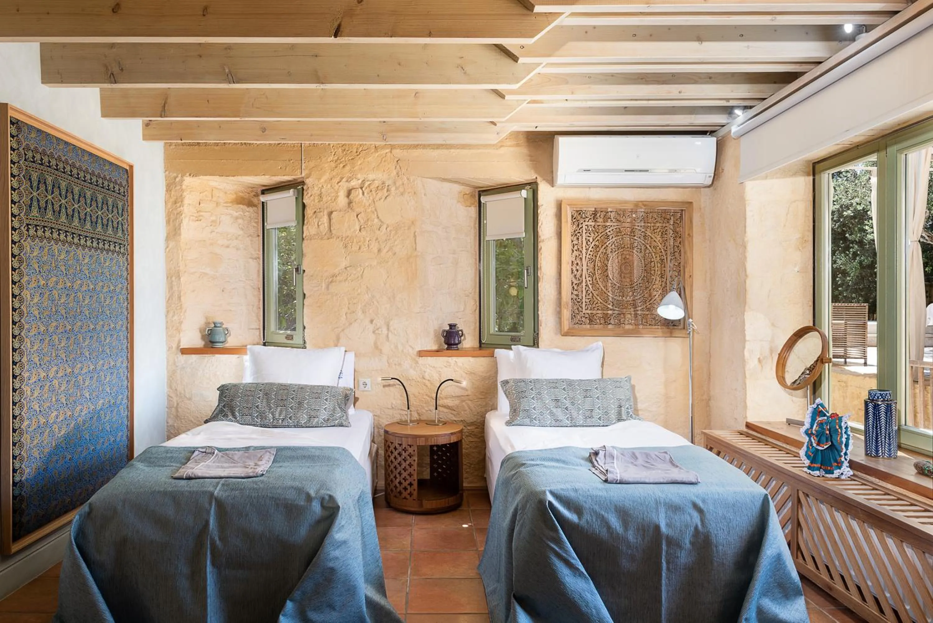 Bedroom, Bed in Villa Dimi