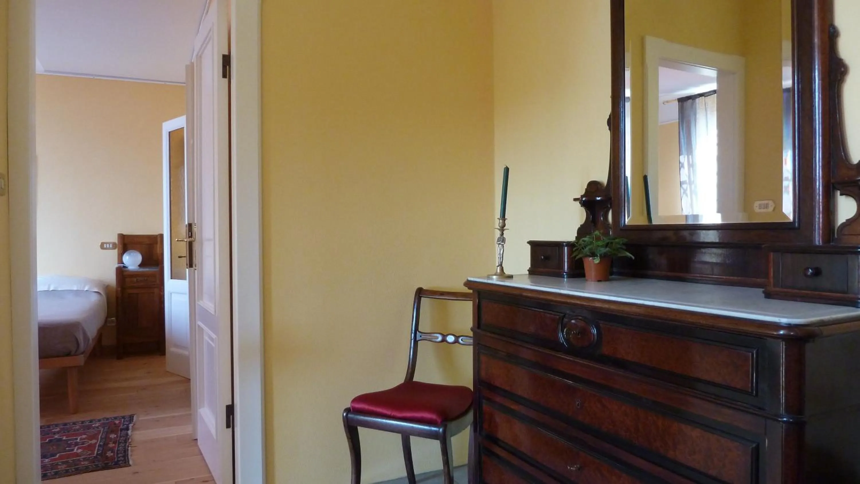 Lobby or reception, Bed in B&B Casa Forster