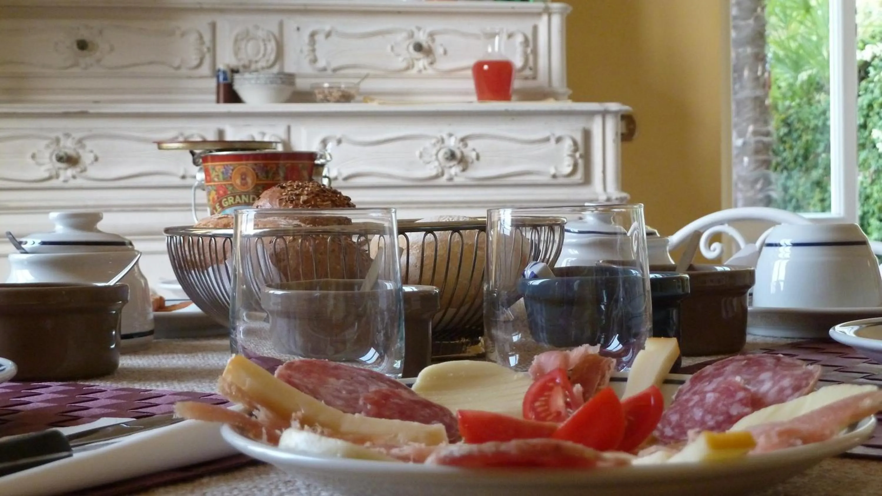 Food in B&B Casa Forster