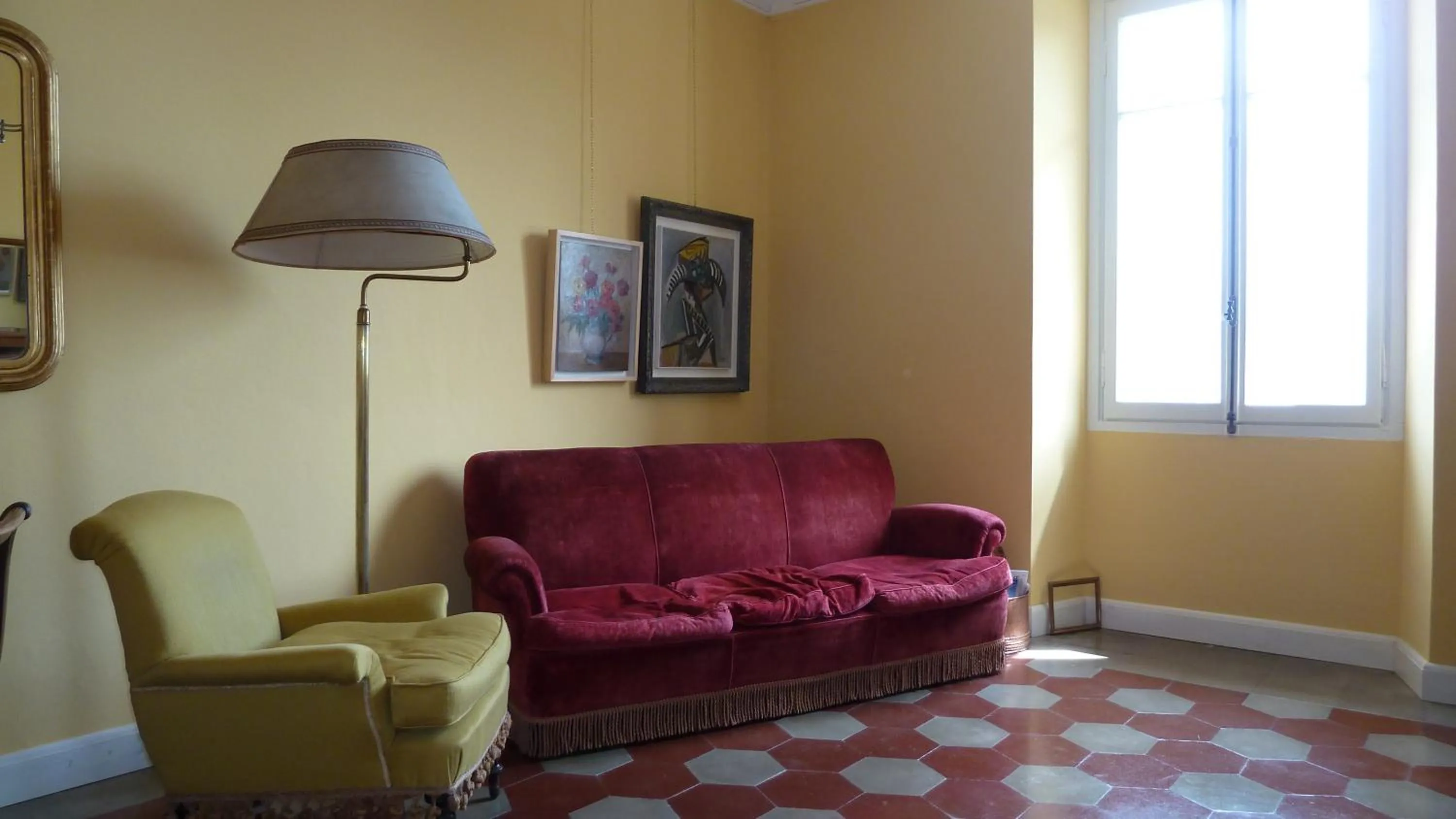 Library in B&B Casa Forster