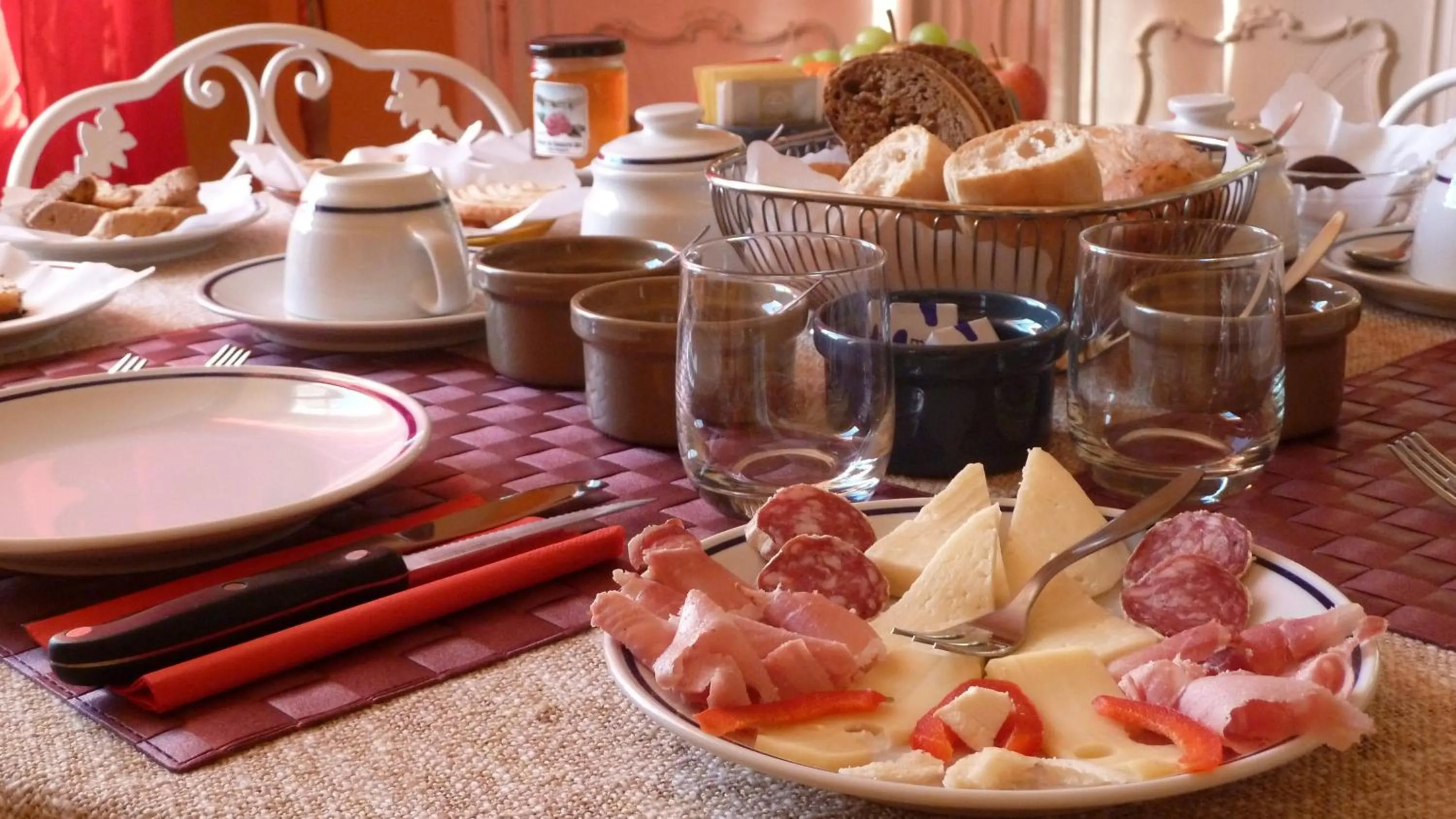 Food in B&B Casa Forster